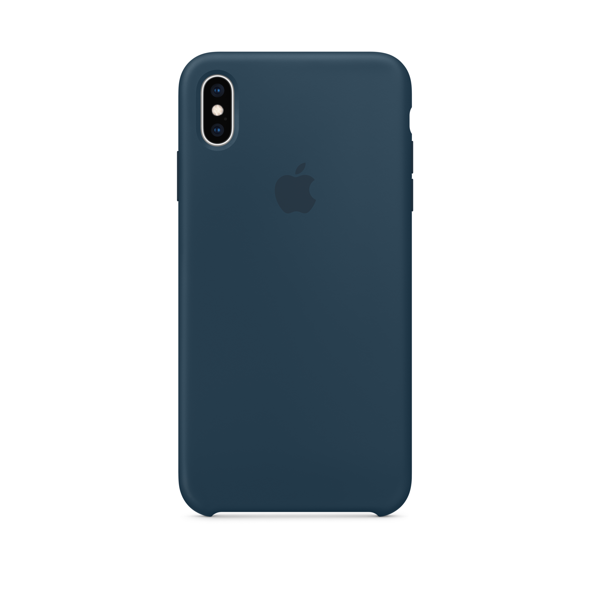 iPhone XS Max Silicone Case — Pacific Green
