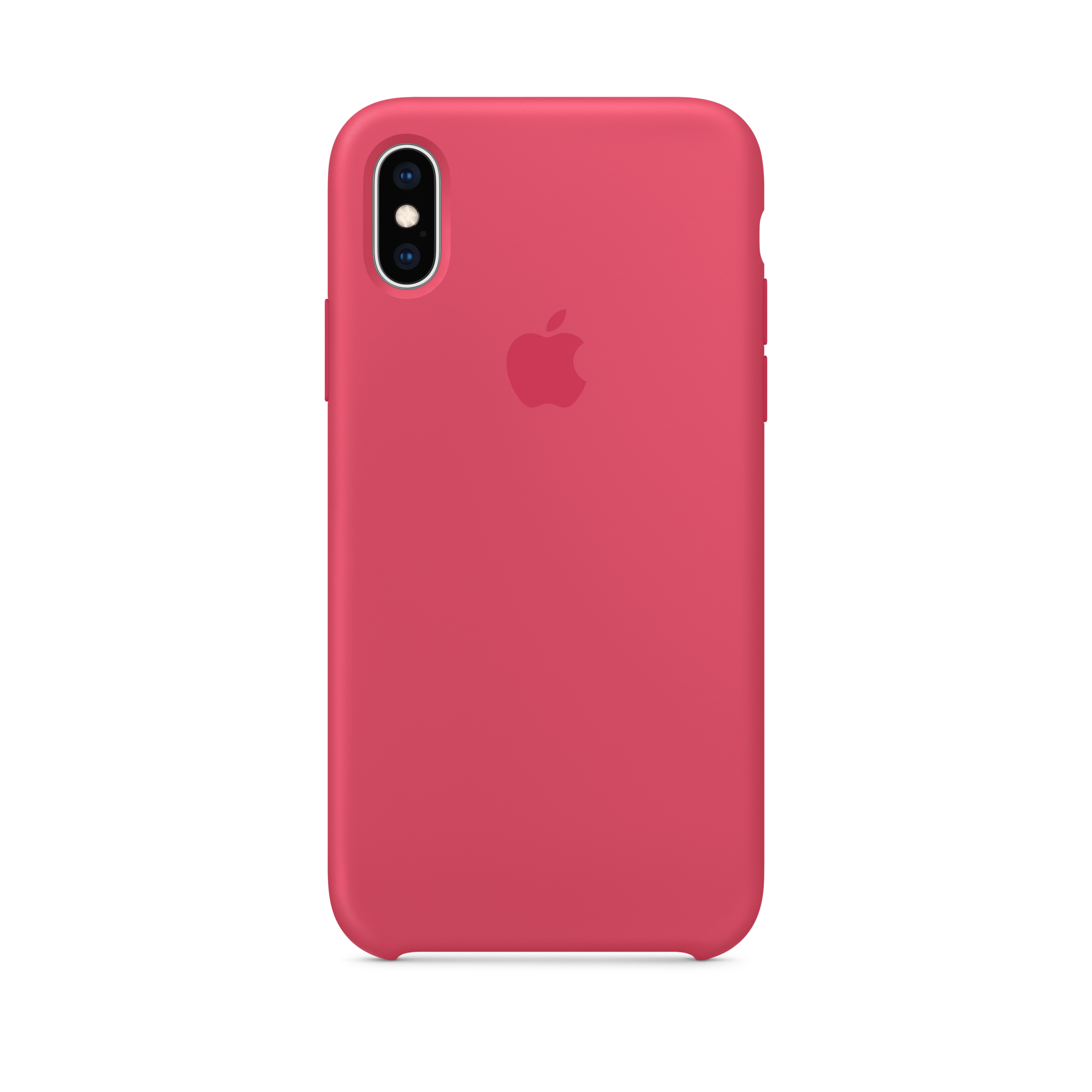 iPhone XS Silicone Case — Hibiscus