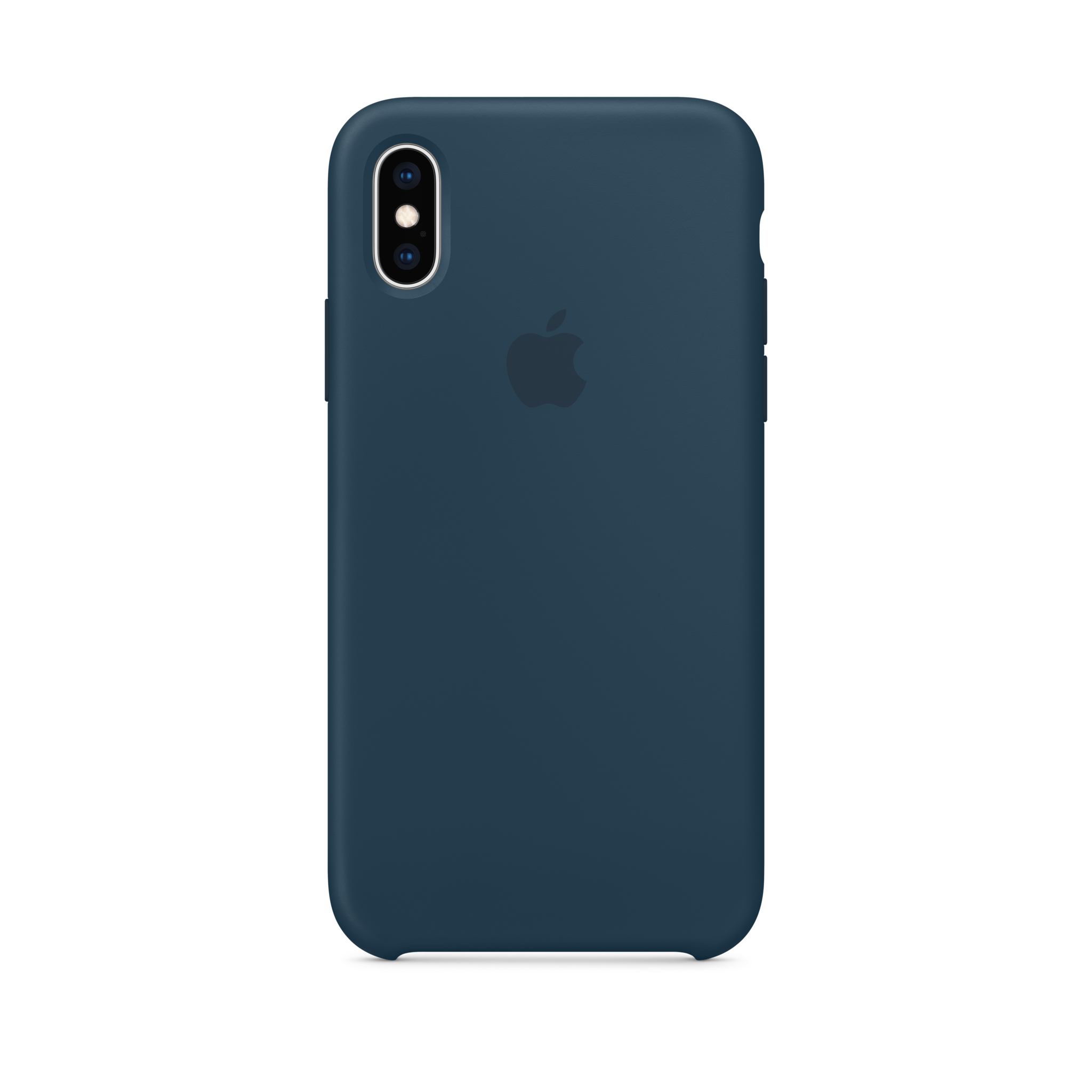 iPhone XS Silicone Case — Pacific Green