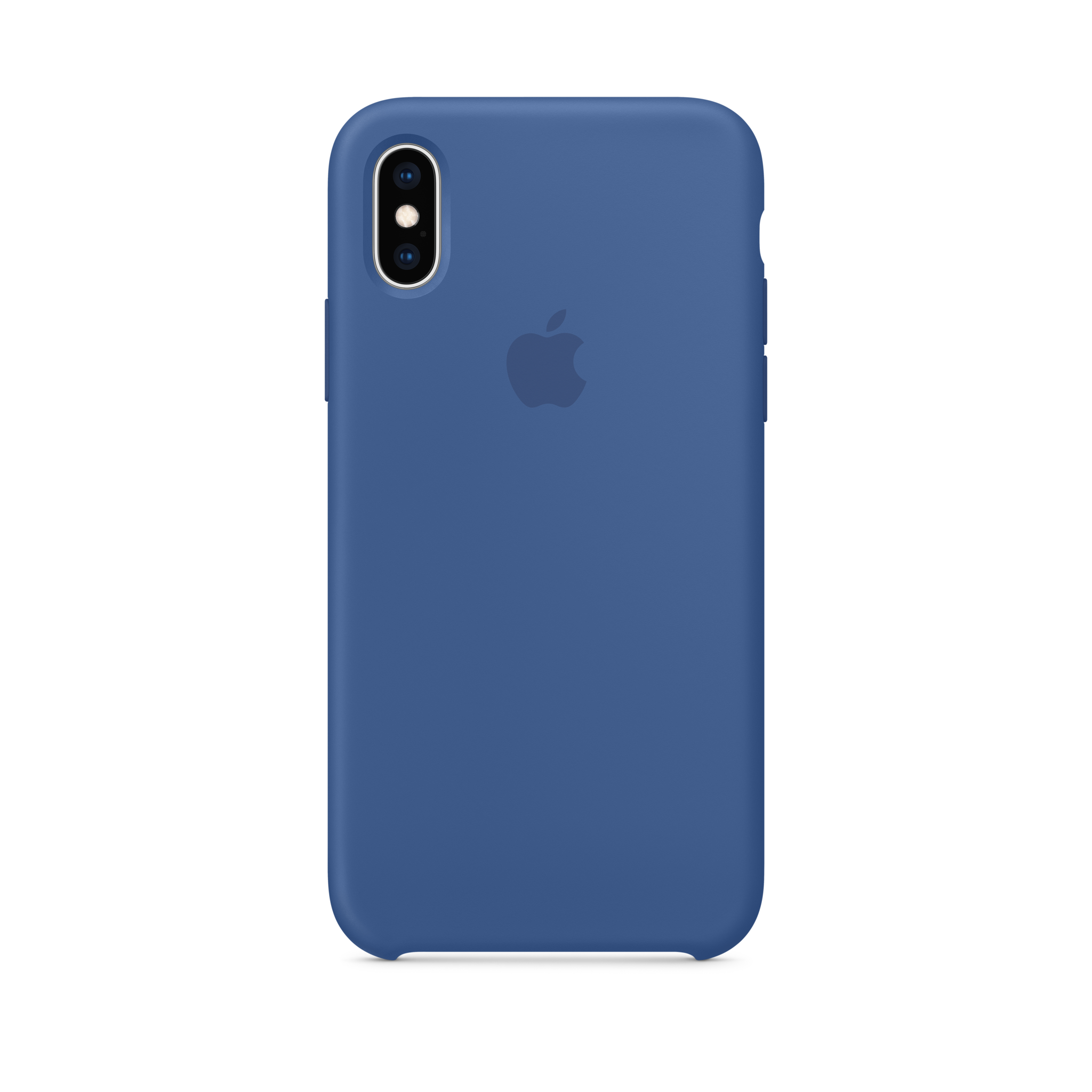 iPhone XS Silicone Case — Delft Blue