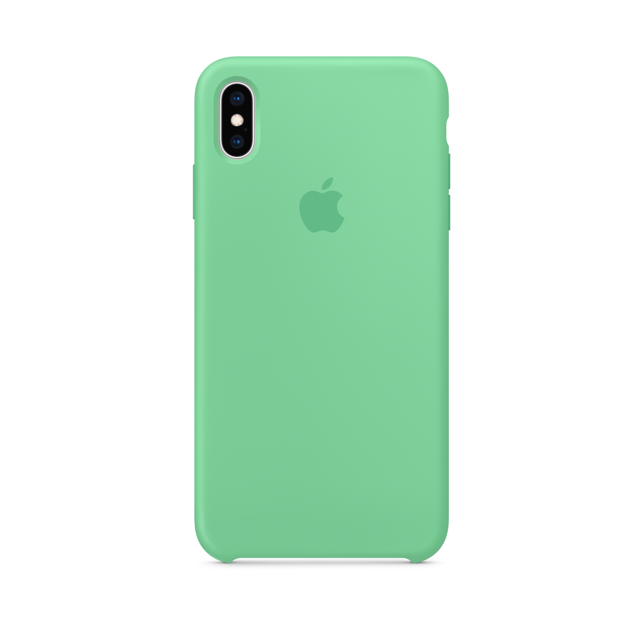 iPhone XS Max Silicone Case — Spearmint