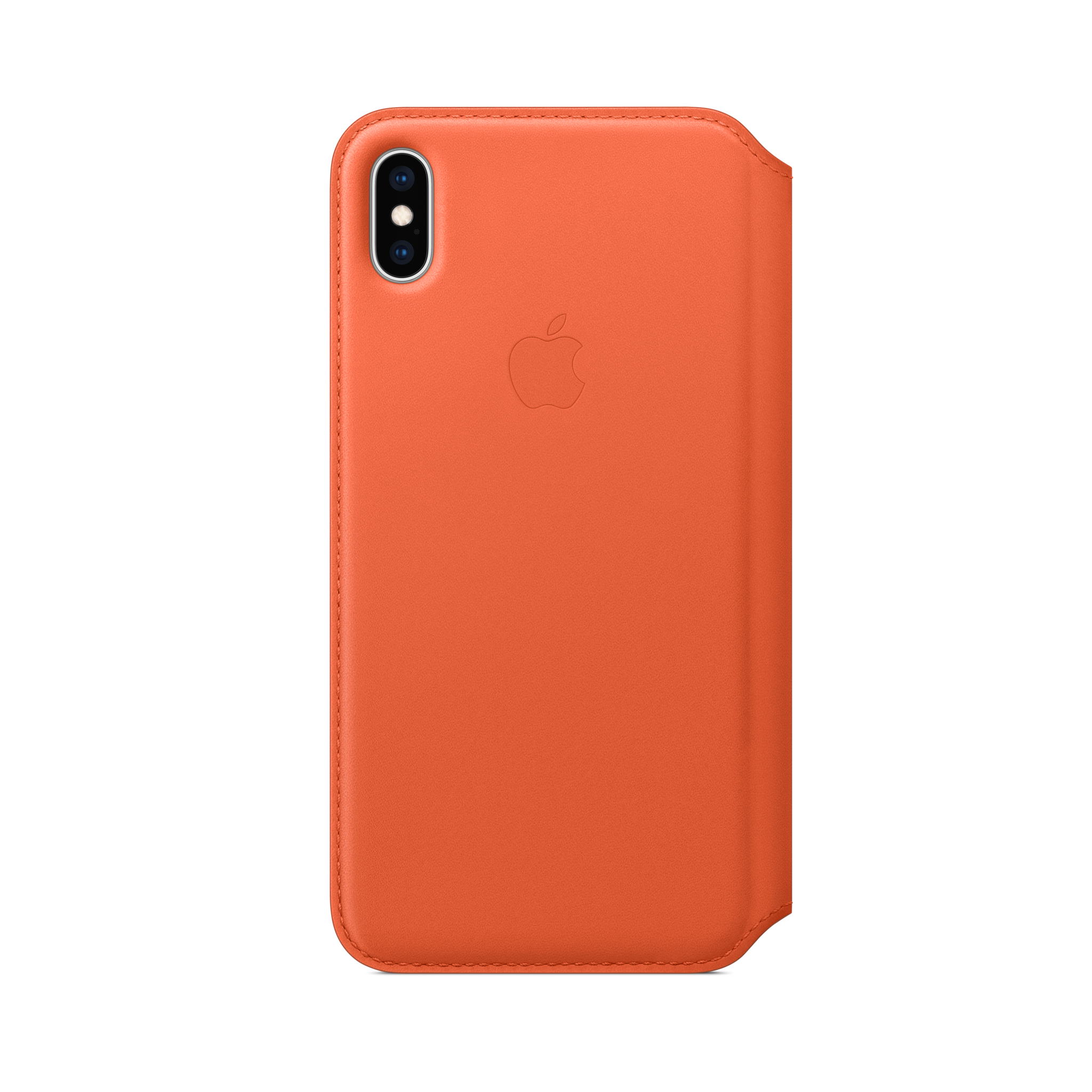 iPhone XS Max Leather Folio — Sunset