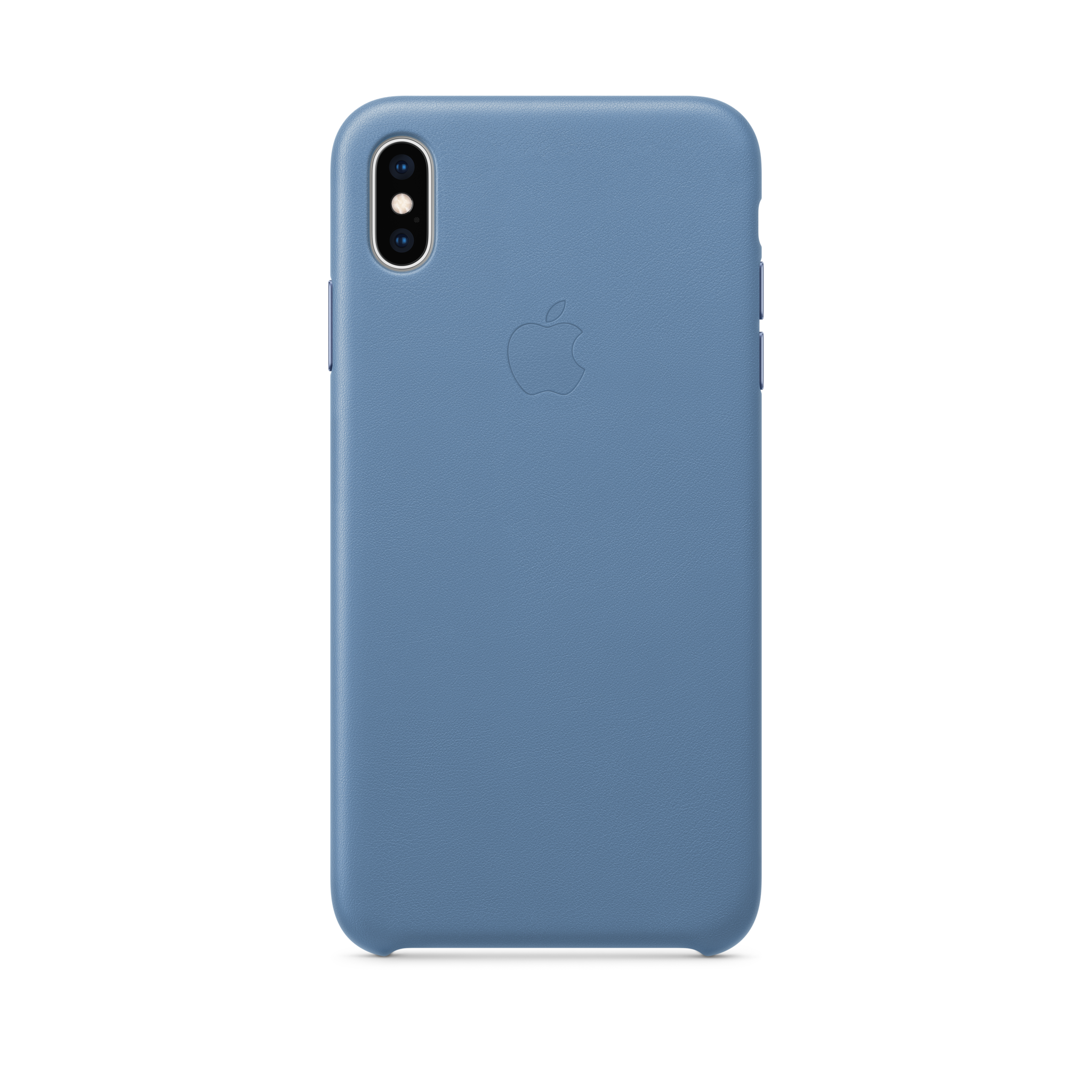iPhone XS Max Leather Case — Cornflower