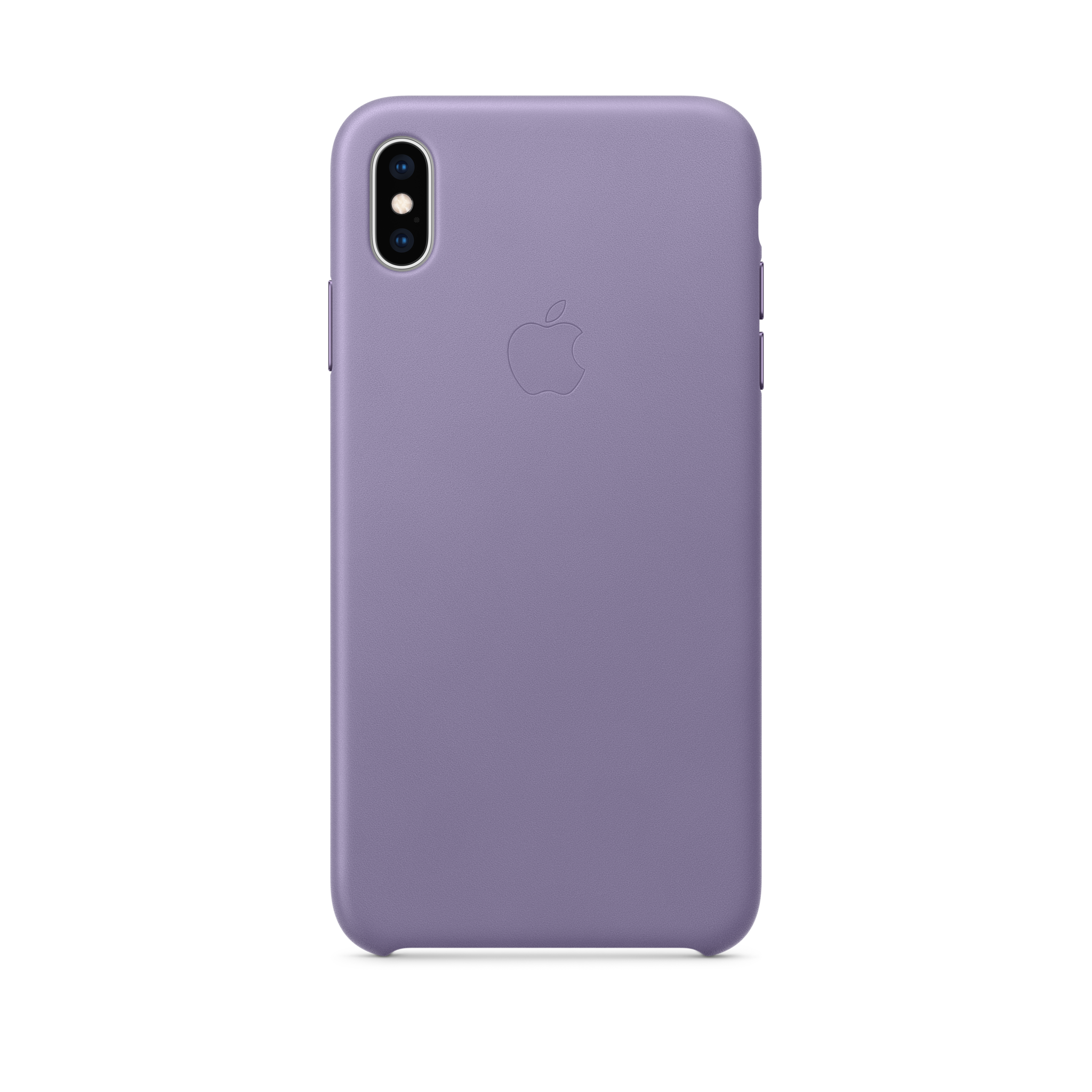 iPhone XS Max Leather Case — Lilac