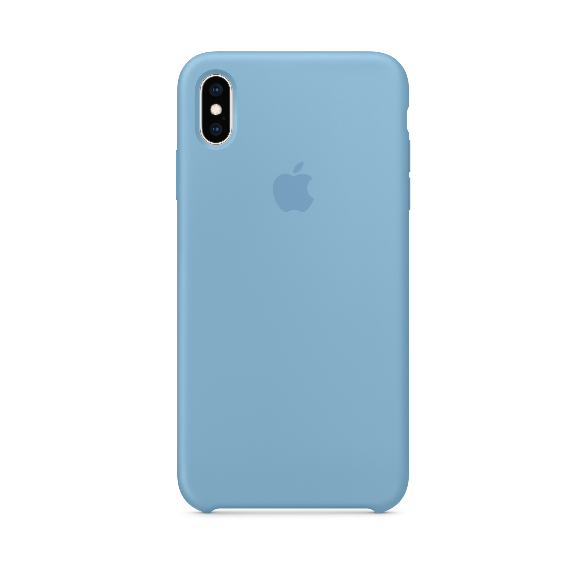 iPhone XS Max Silicone Case — Cornflower