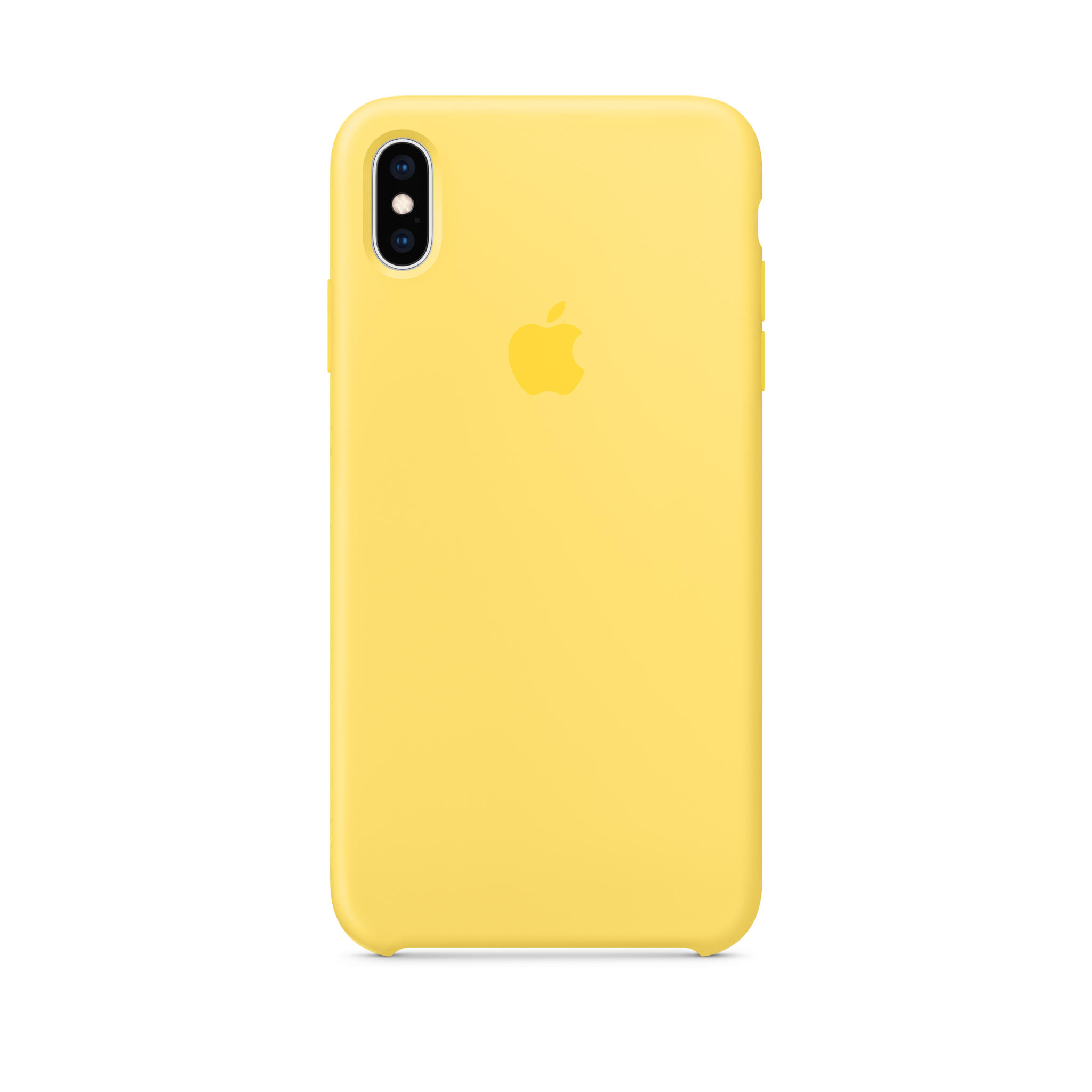 iPhone XS Max Silicone Case — Canary Yellow