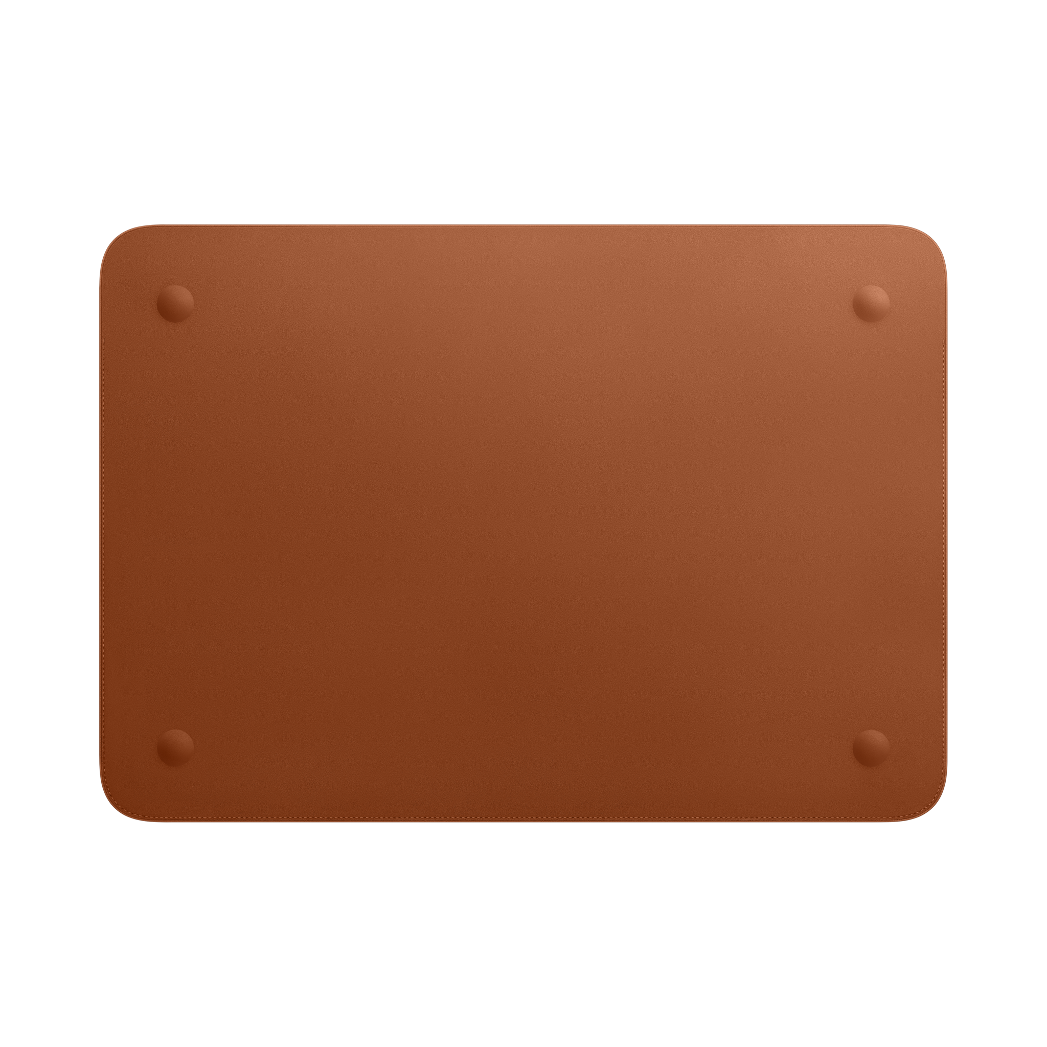 Leather Sleeve for 16″ MacBook Pro — Saddle Brown