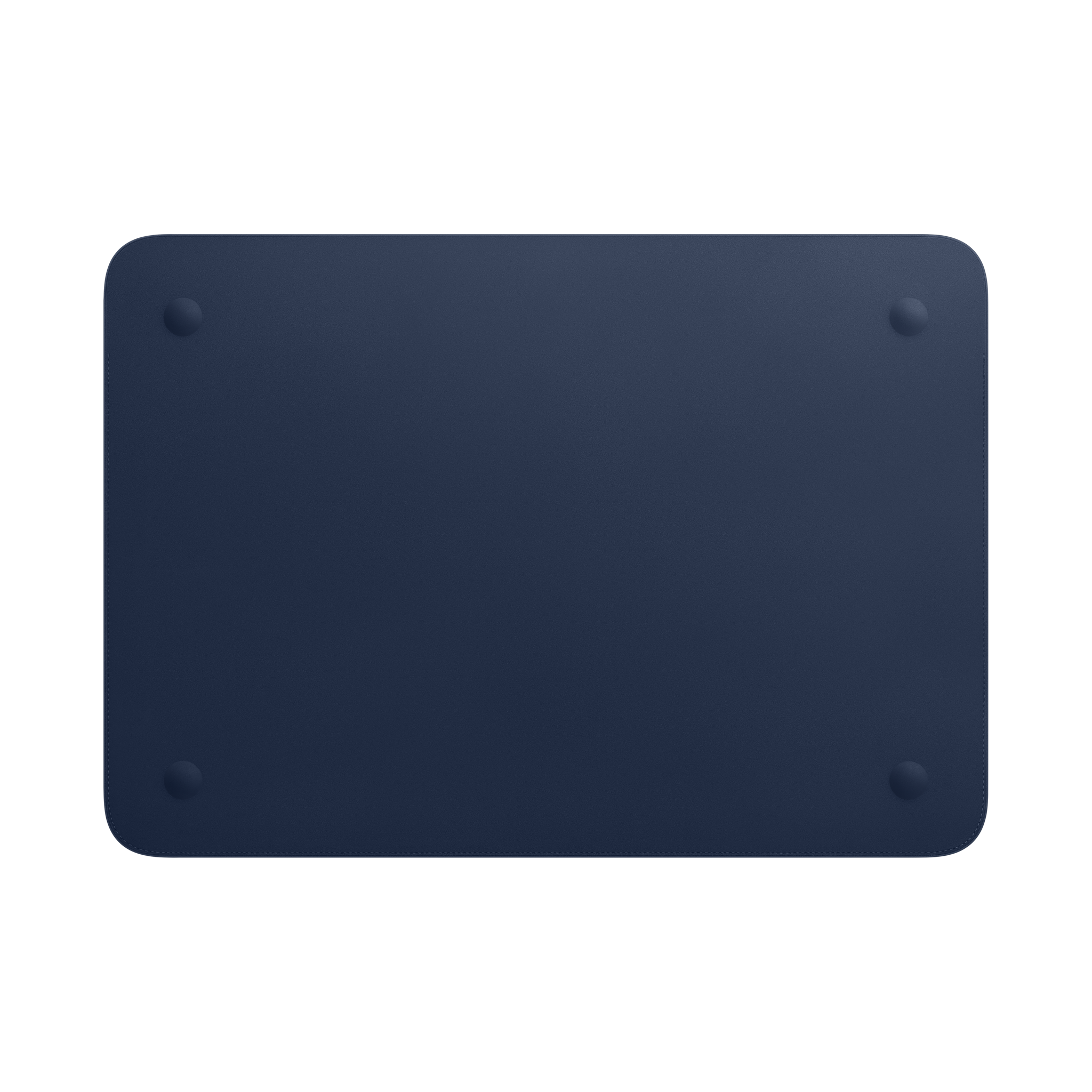 Leather Sleeve for 16″ MacBook Pro — Midnight Blue