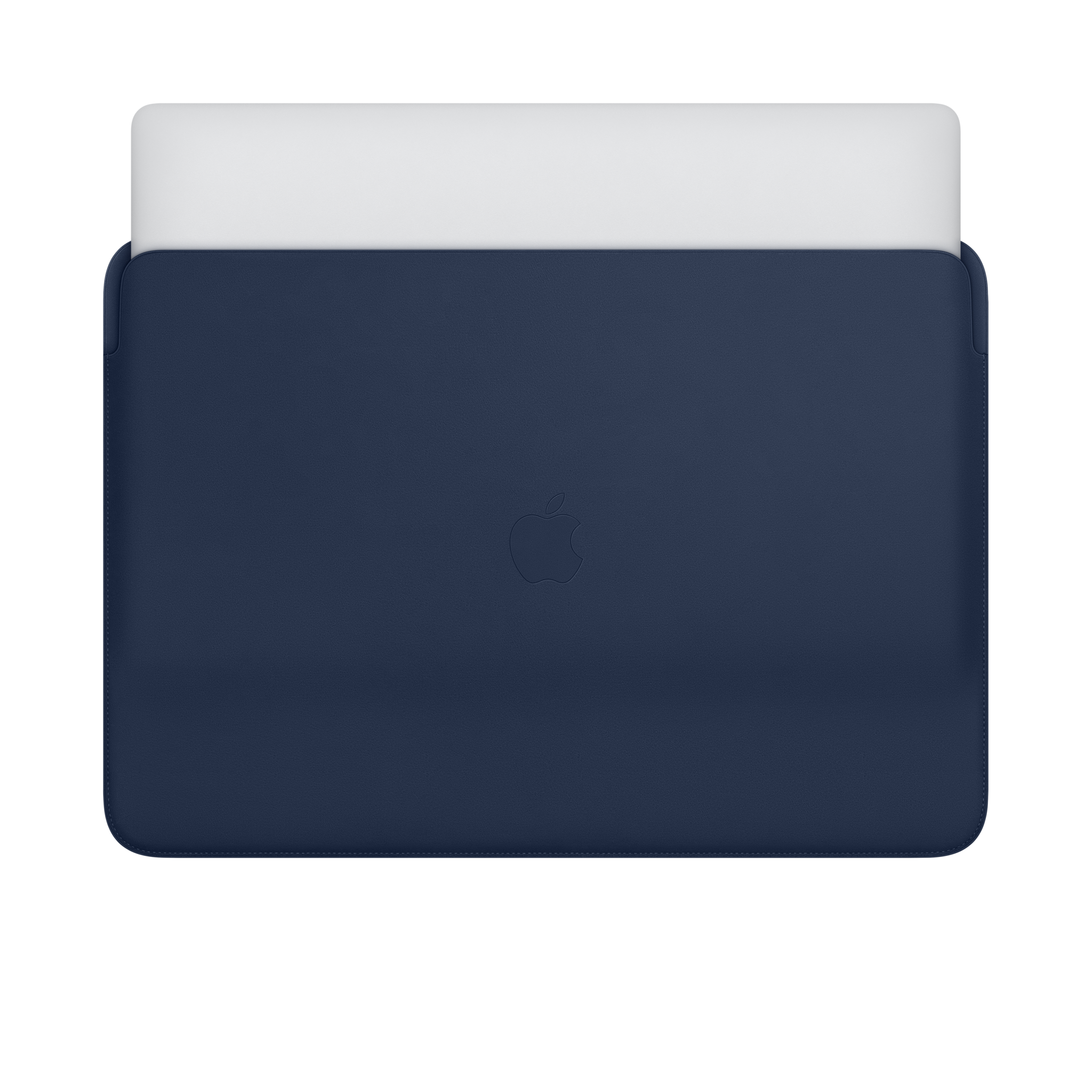 Leather Sleeve for 16″ MacBook Pro — Midnight Blue