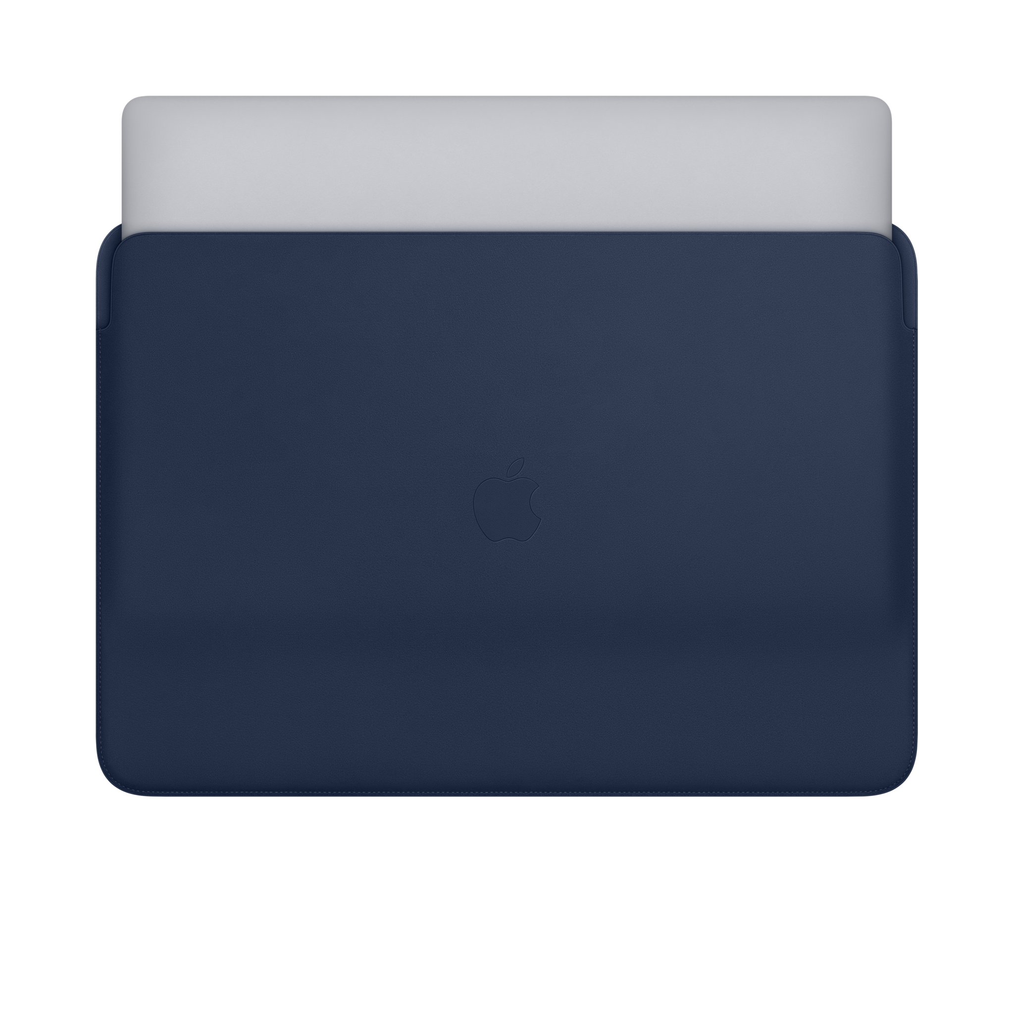 Leather Sleeve for 16″ MacBook Pro — Midnight Blue
