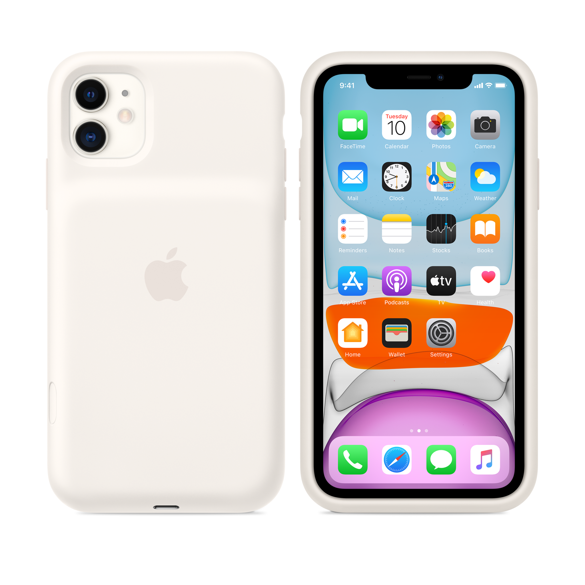 iPhone 11 Smart Battery Case — White