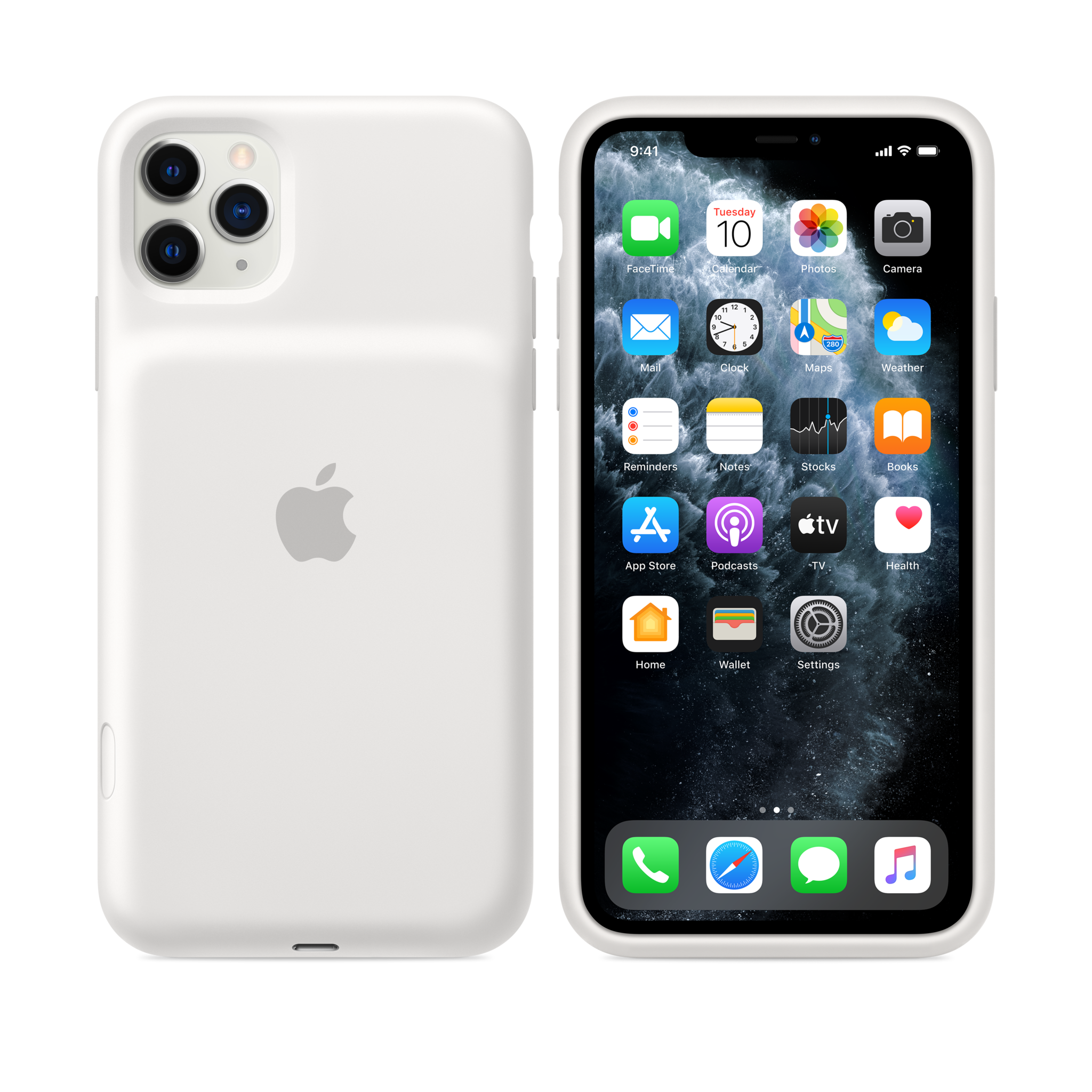 iPhone 11 Pro Max Smart Battery Case — White