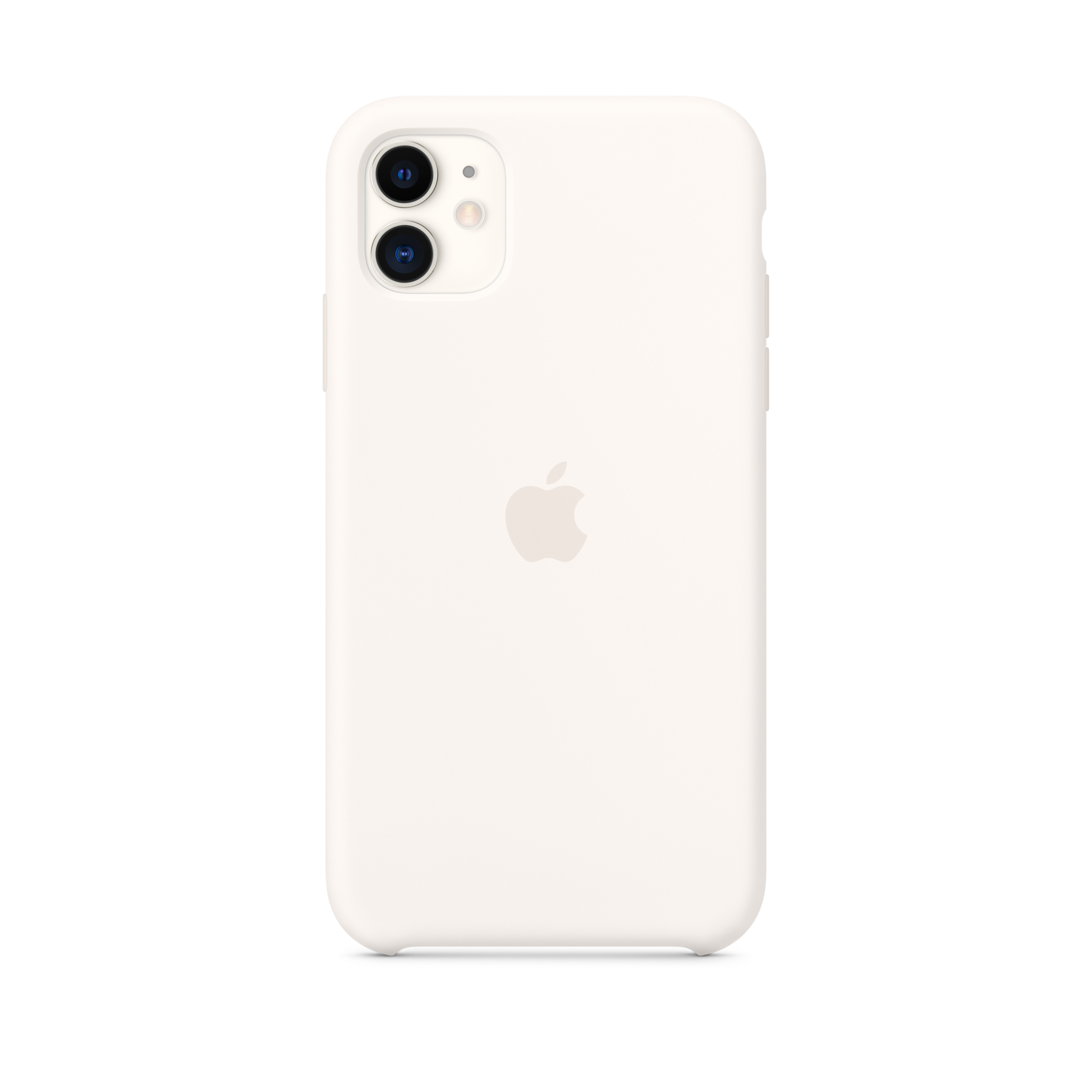 iPhone 11 Silicone Case — White