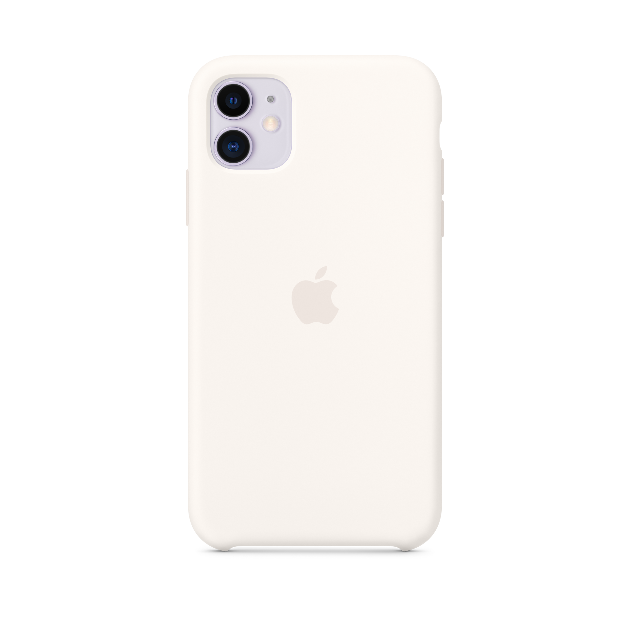iPhone 11 Silicone Case — White