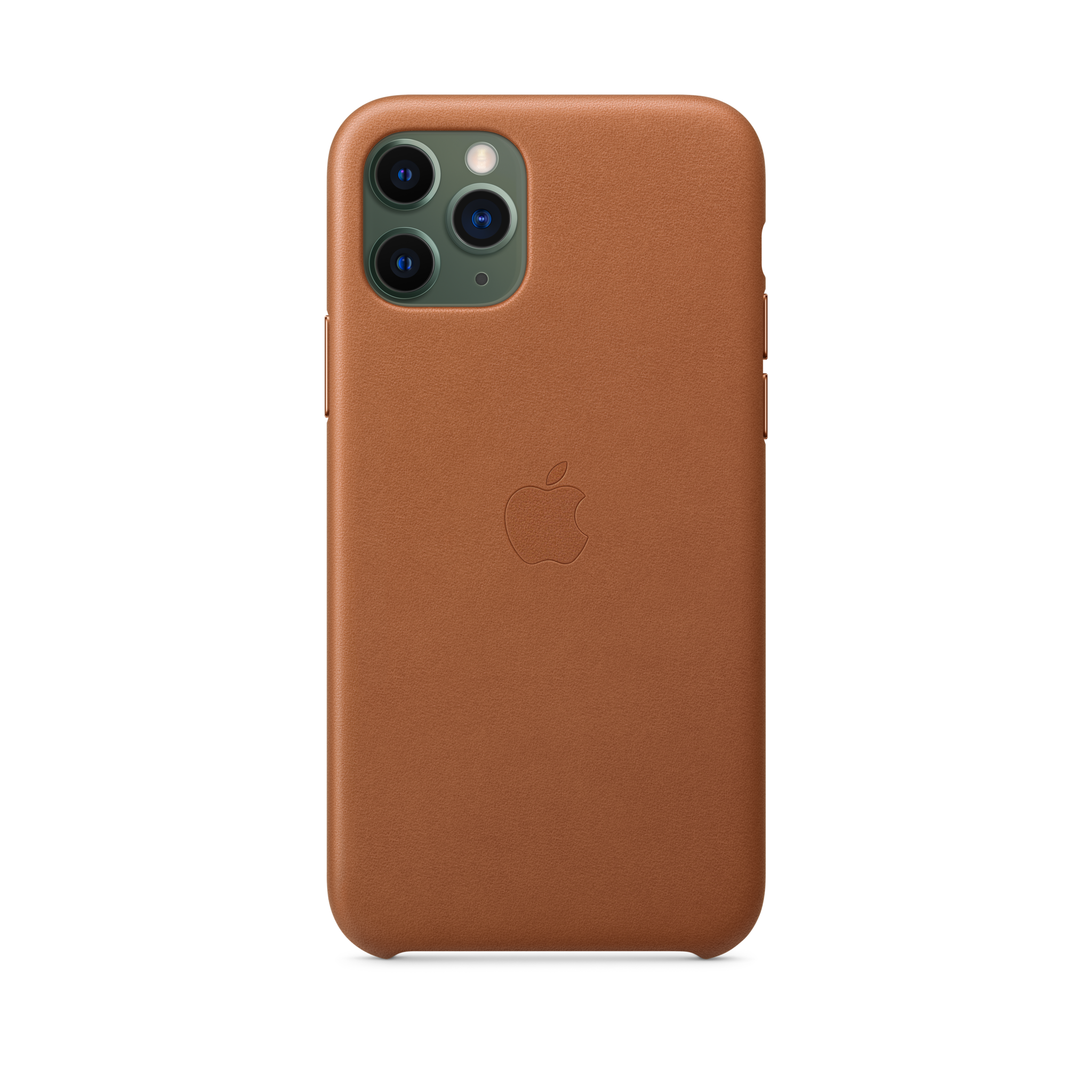 iPhone 11 Pro Leather Case — Saddle Brown