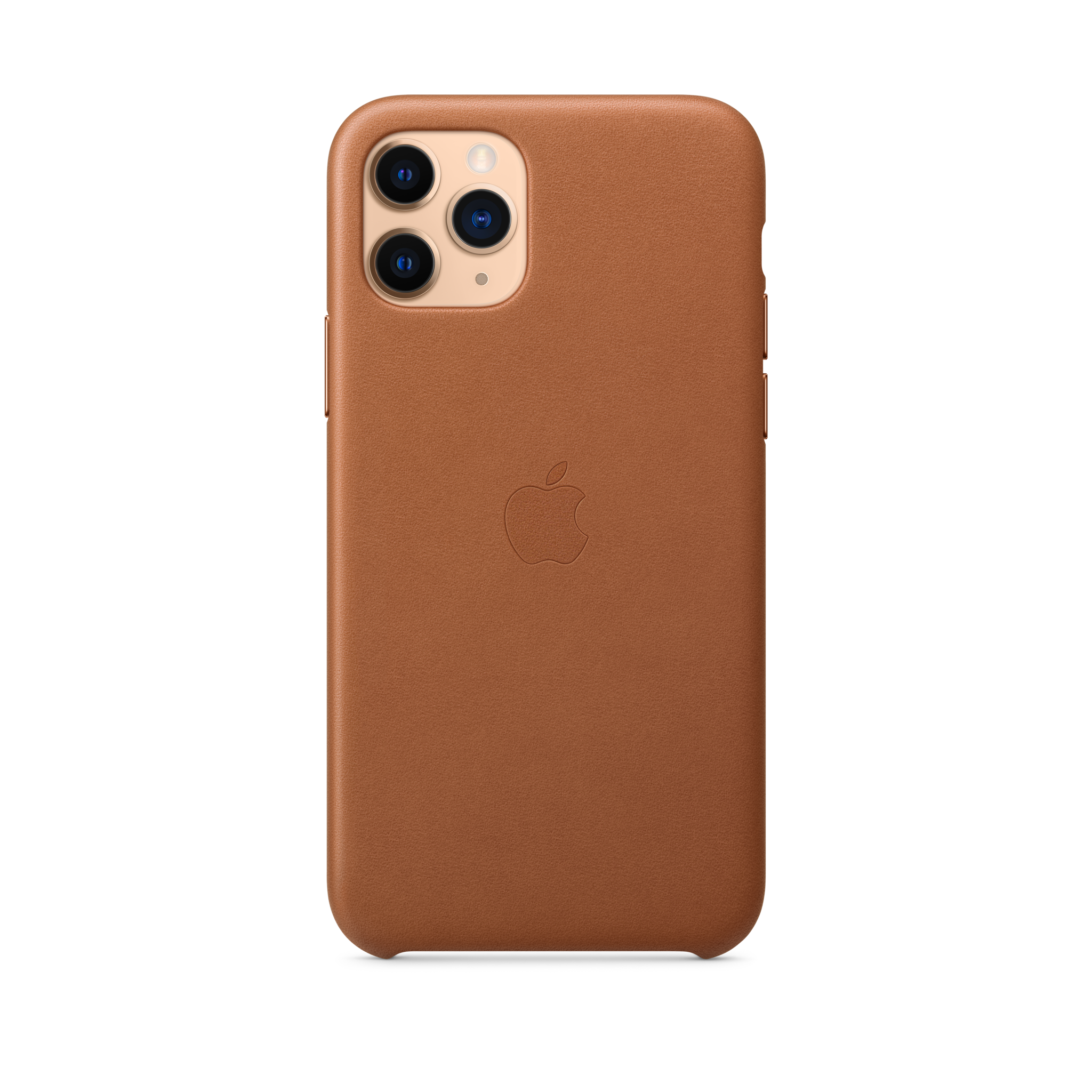 iPhone 11 Pro Leather Case — Saddle Brown