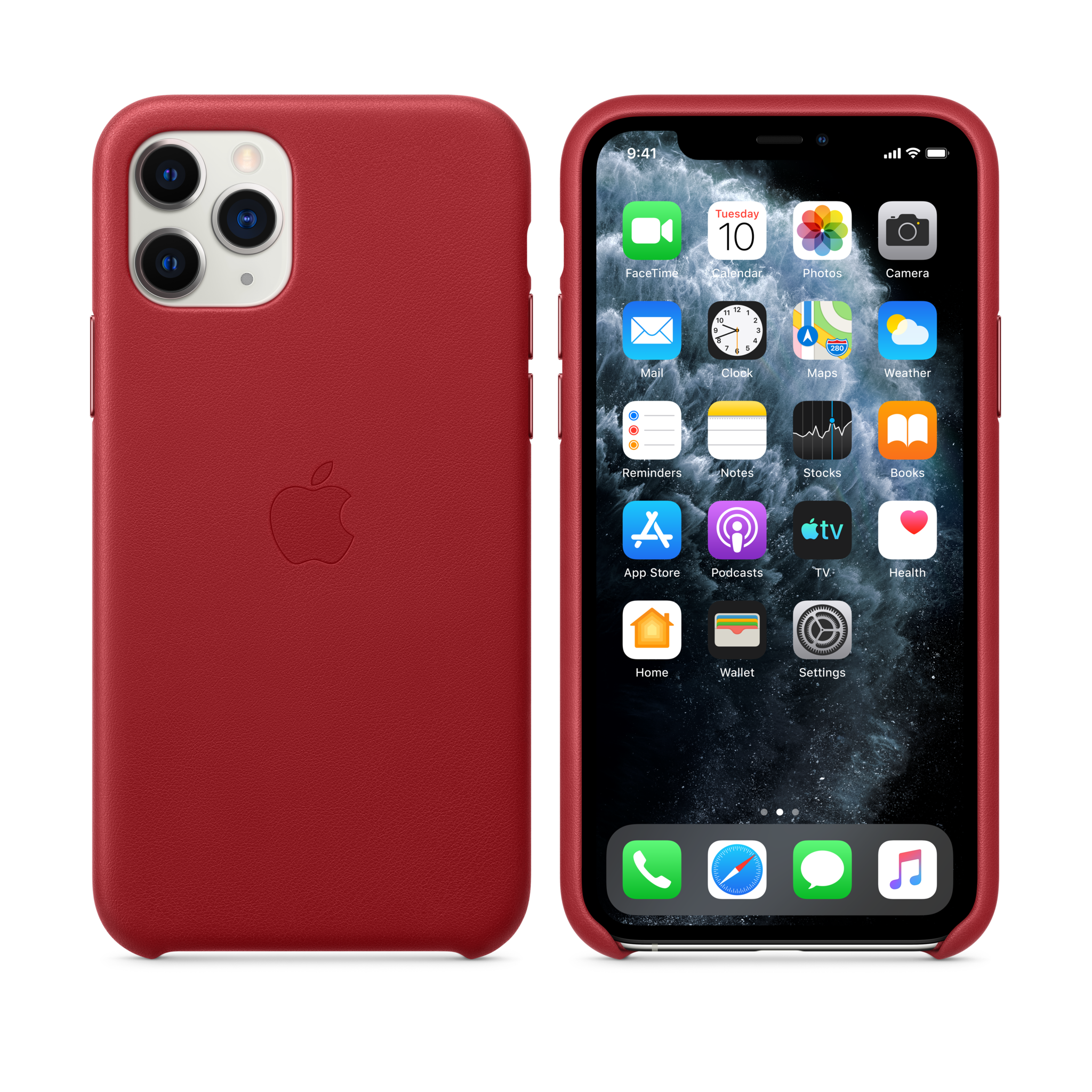 iPhone 11 Pro Leather Case — PRODUCT(RED)