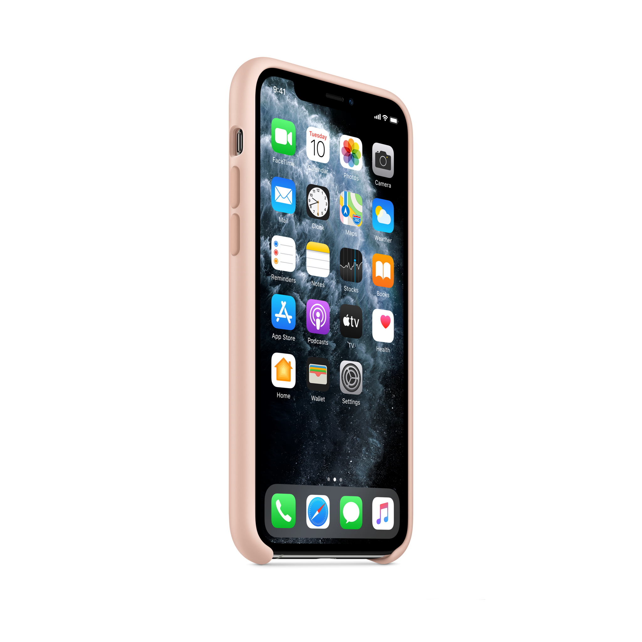 iPhone 11 Pro Silicone Case — Pink Sand