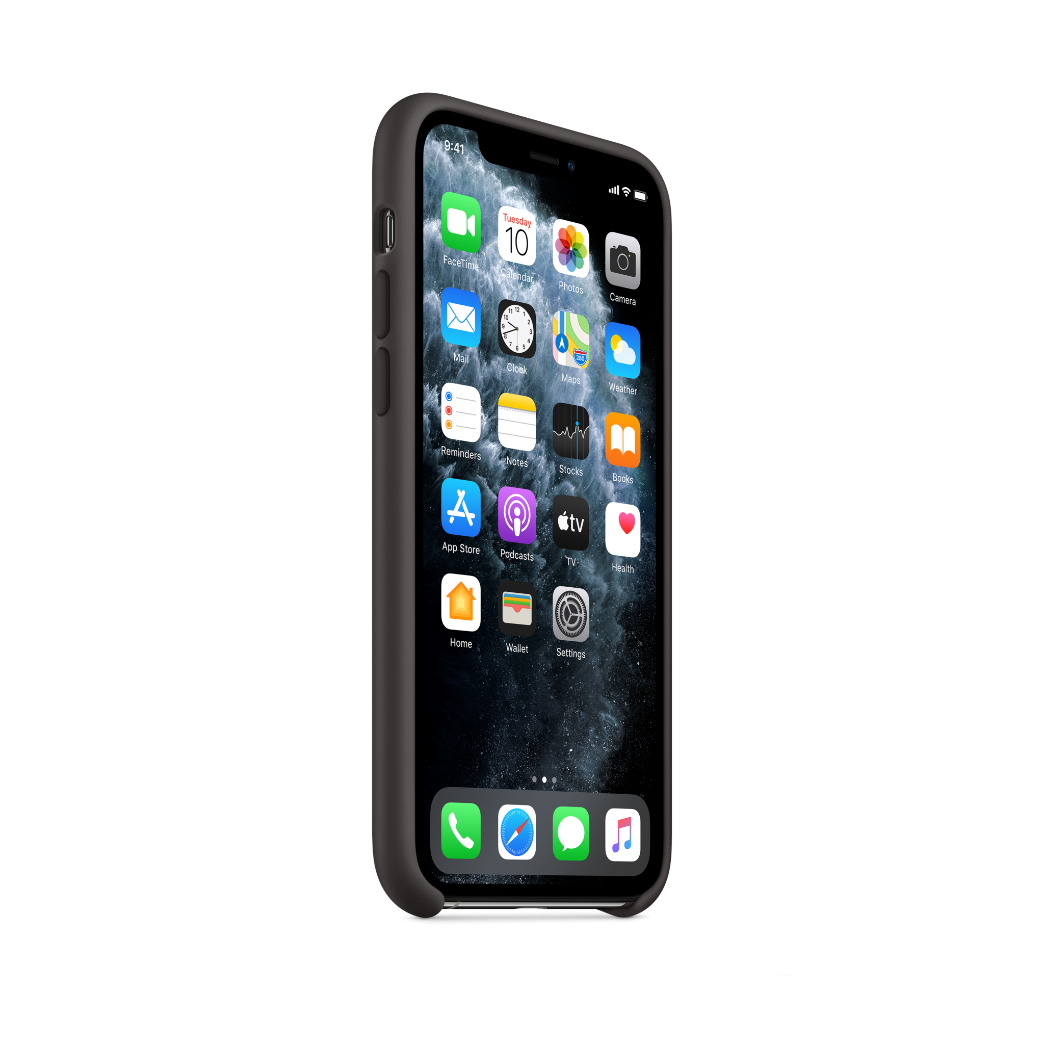 iPhone 11 Pro Silicone Case — Black