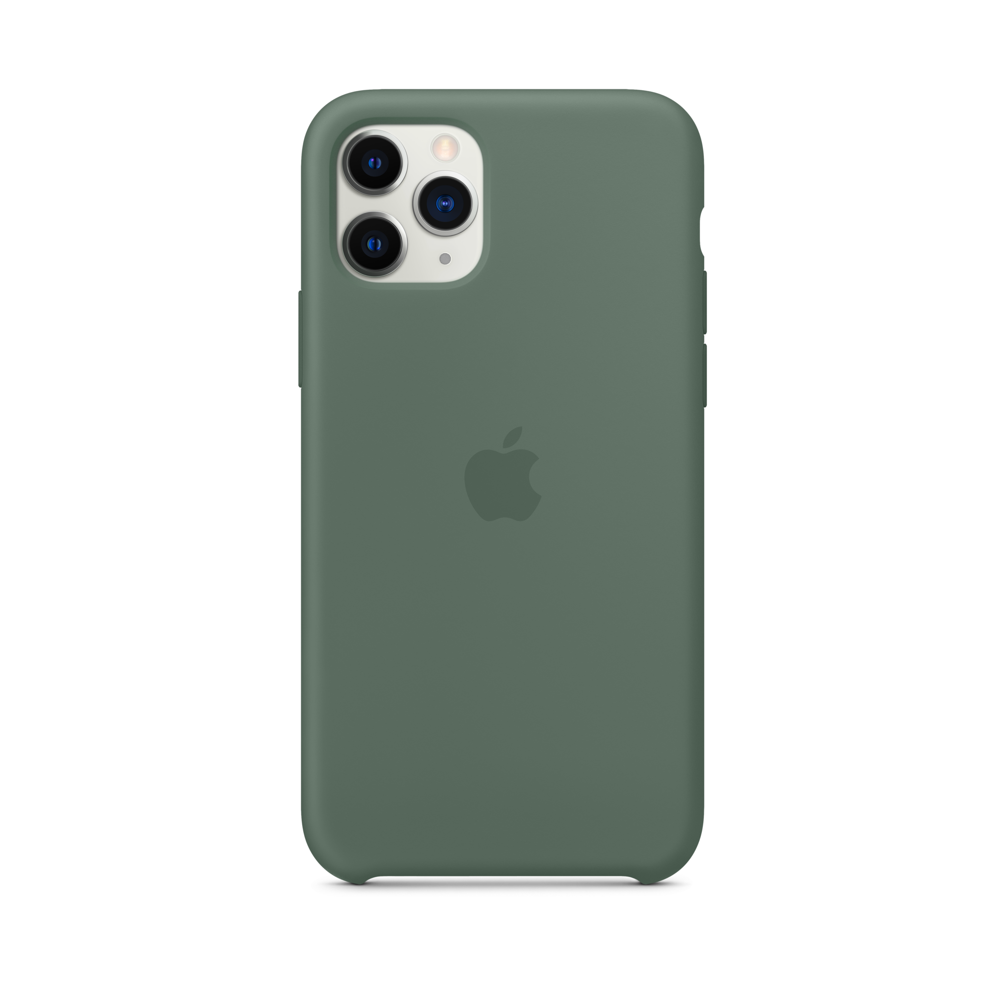 iPhone 11 Pro Silicone Case — Pine Green