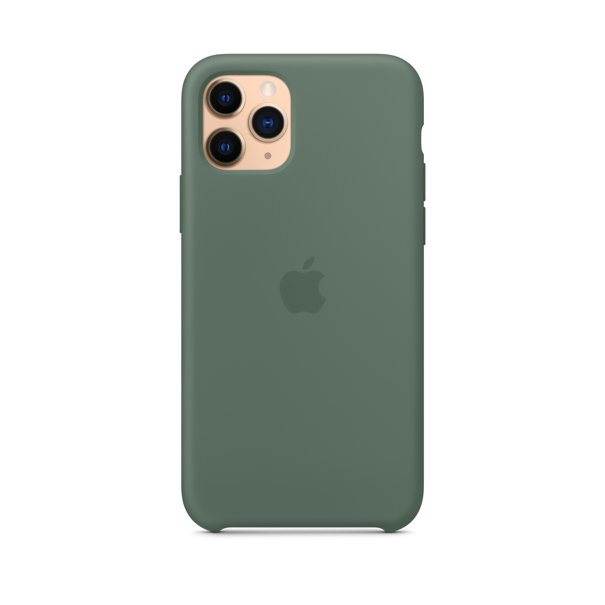 iPhone 11 Pro Silicone Case — Pine Green