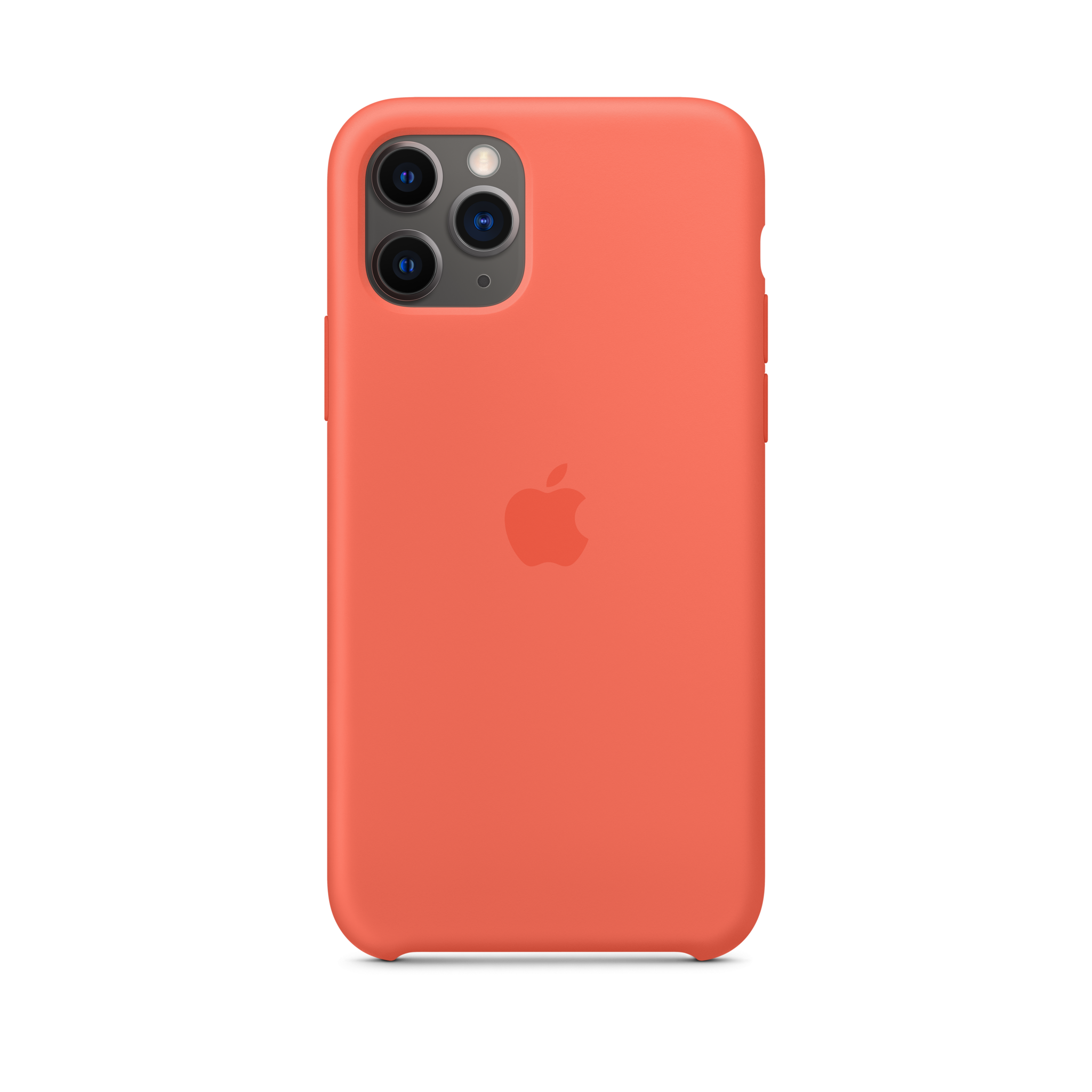 iPhone 11 Pro Silicone Case — Clementine (Orange)