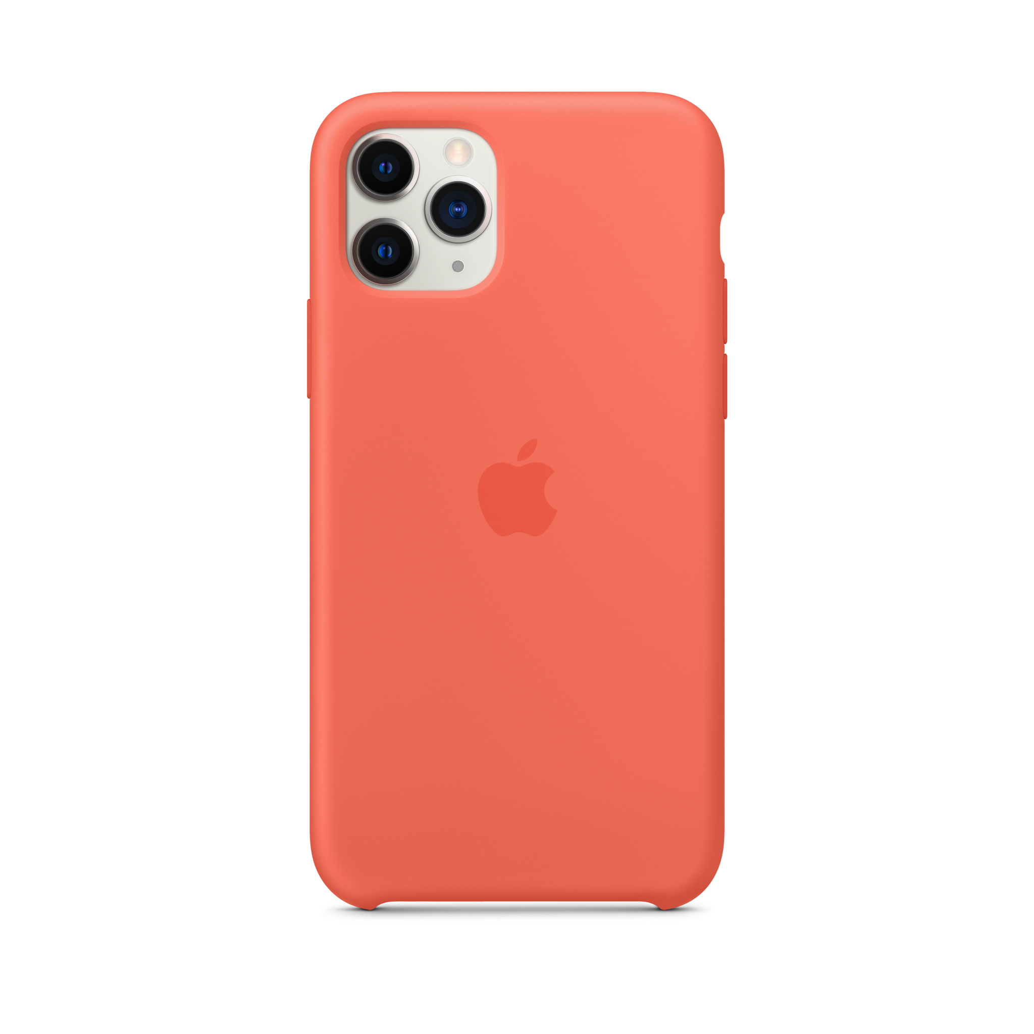 iPhone 11 Pro Silicone Case — Clementine (Orange)