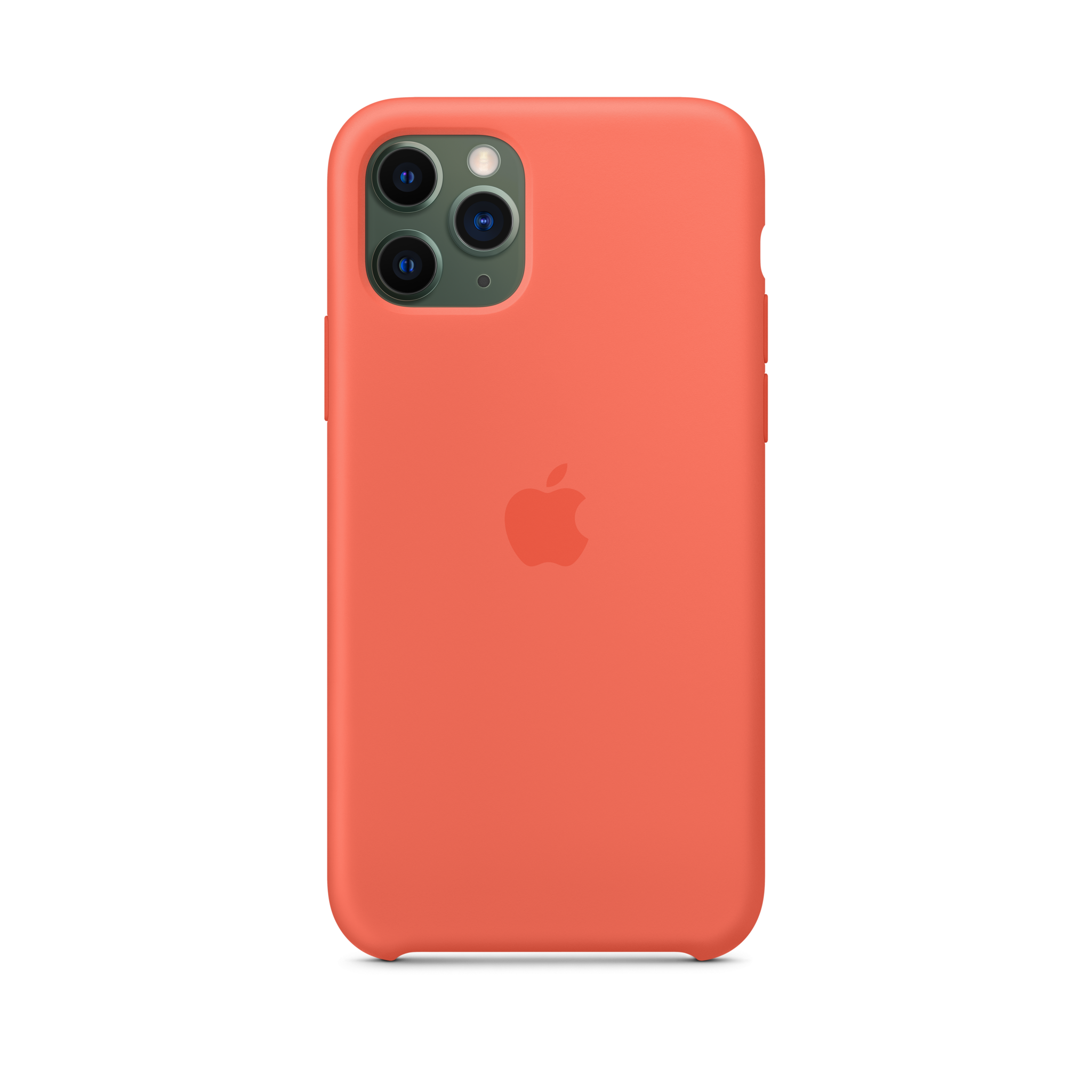 iPhone 11 Pro Silicone Case — Clementine (Orange)