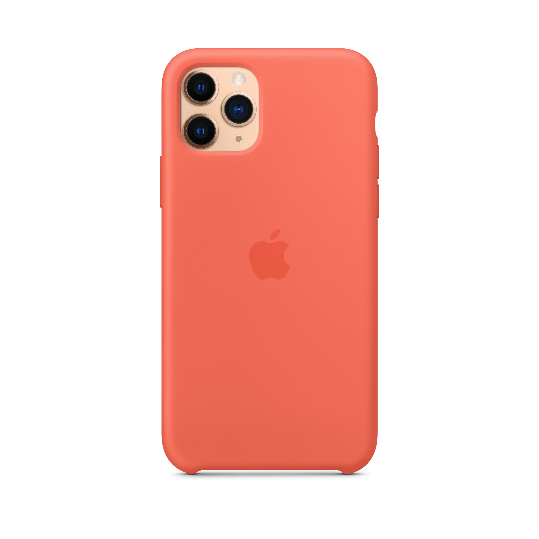 iPhone 11 Pro Silicone Case — Clementine (Orange)