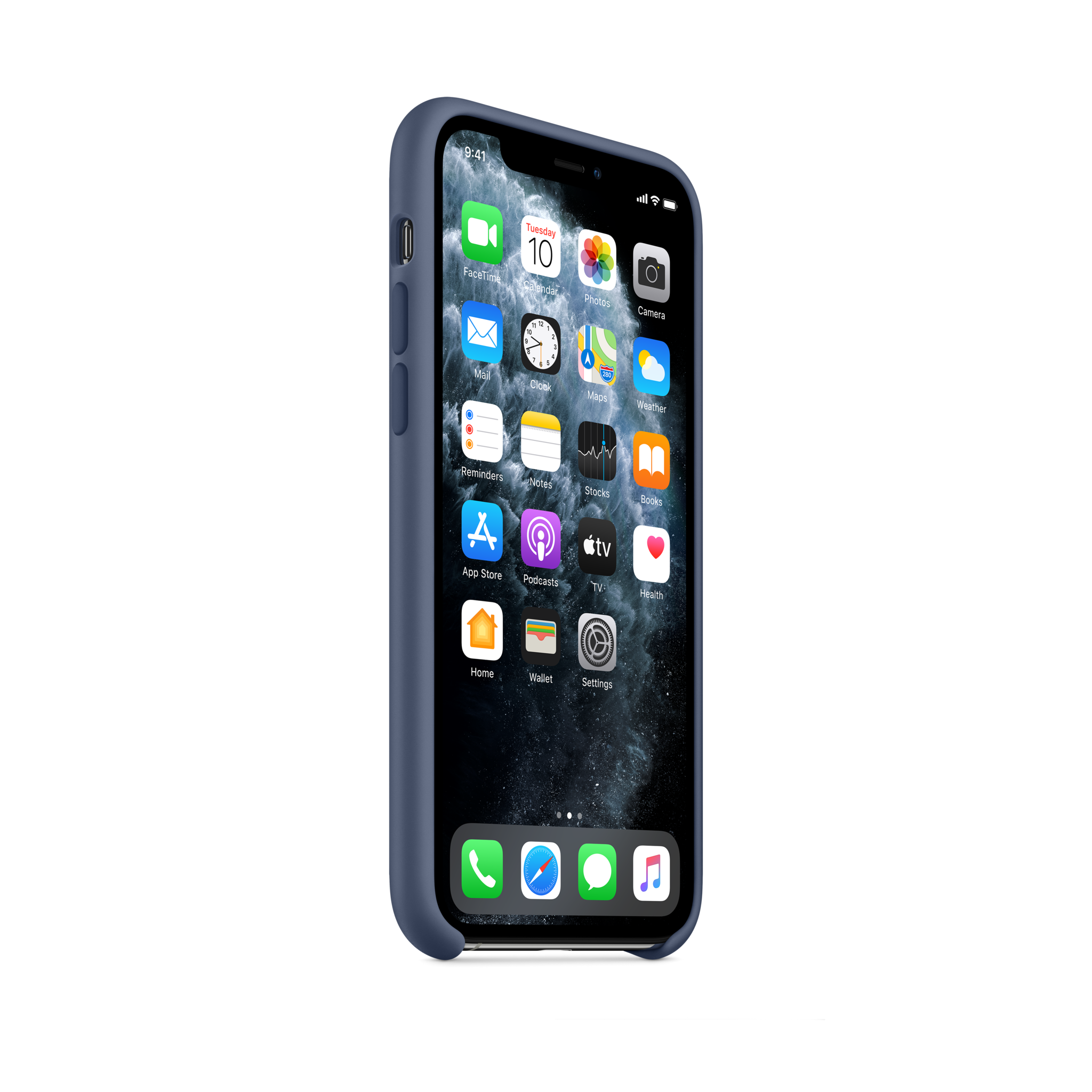iPhone 11 Pro Silicone Case — Alaskan Blue