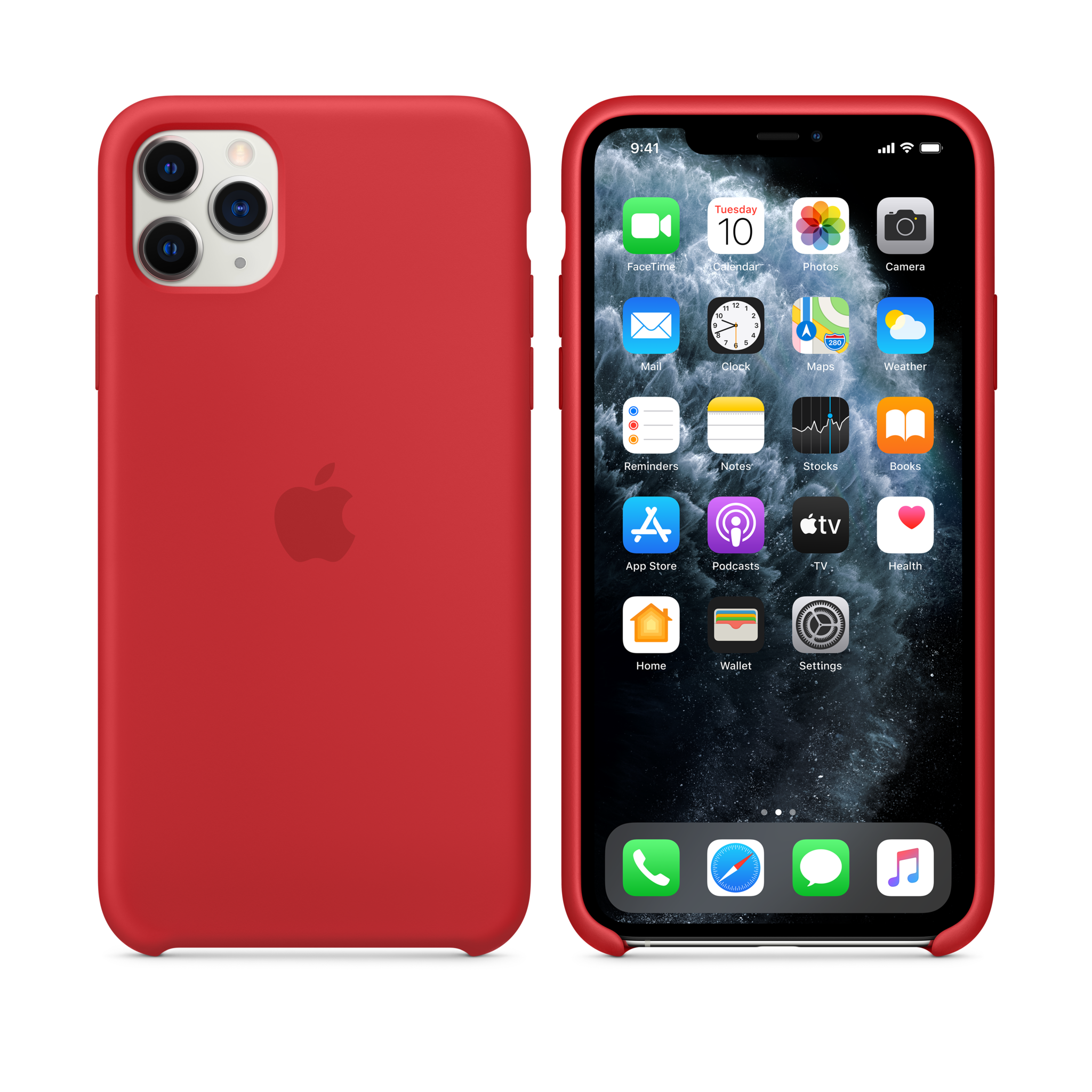 iPhone 11 Pro Max Silicone Case — PRODUCT(RED)