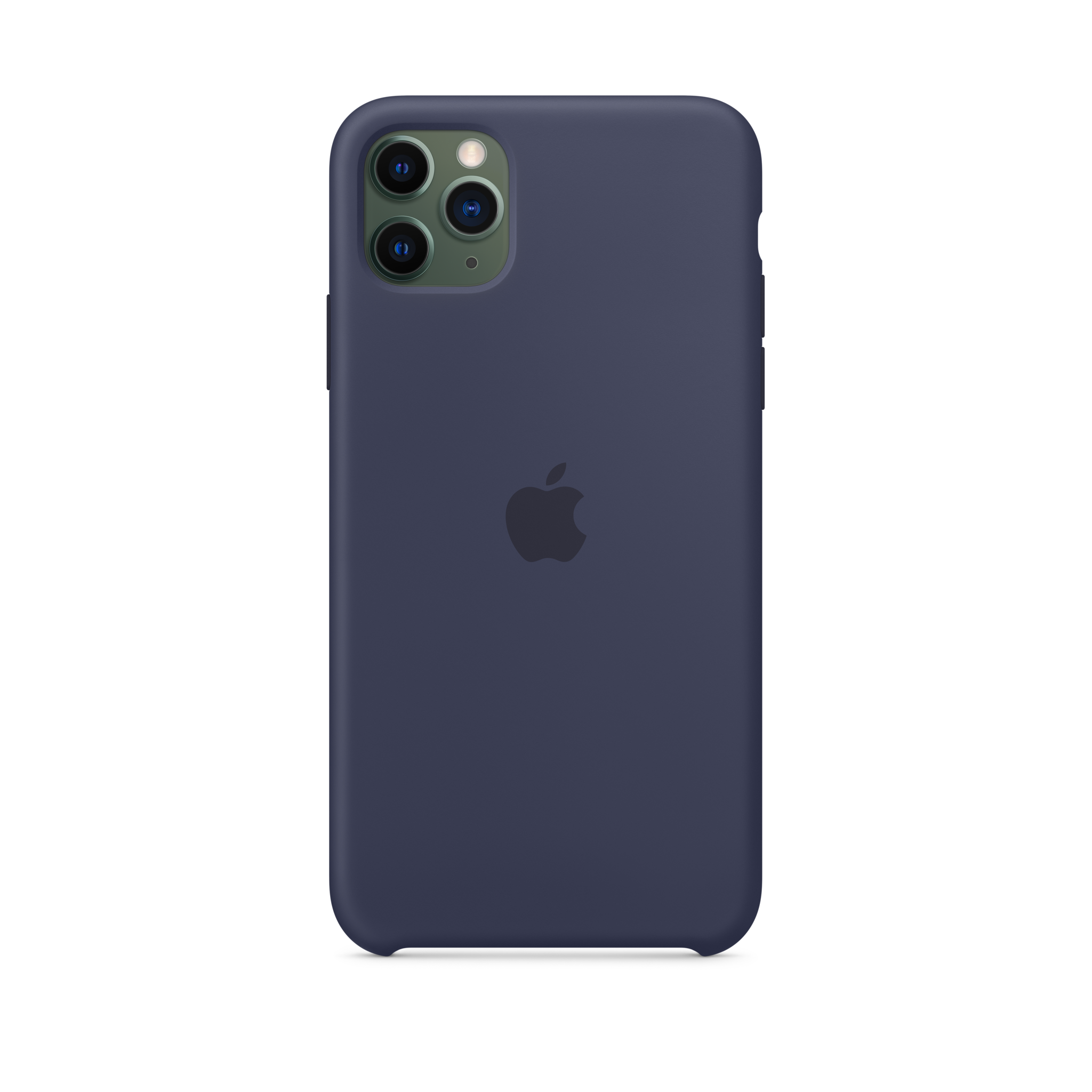 iPhone 11 Pro Max Silicone Case — Midnight Blue