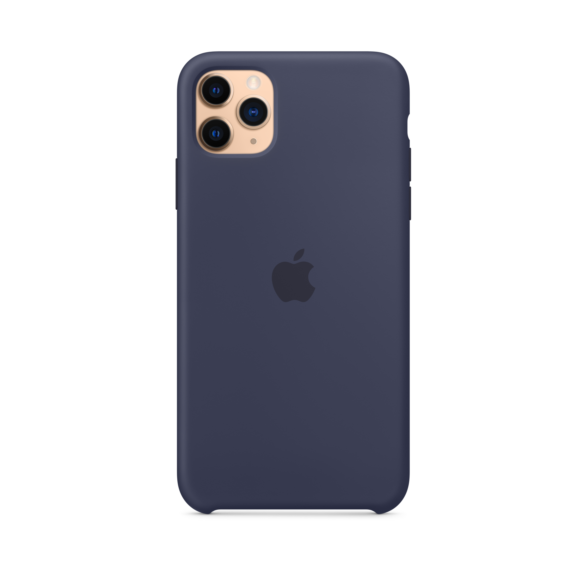 iPhone 11 Pro Max Silicone Case — Midnight Blue
