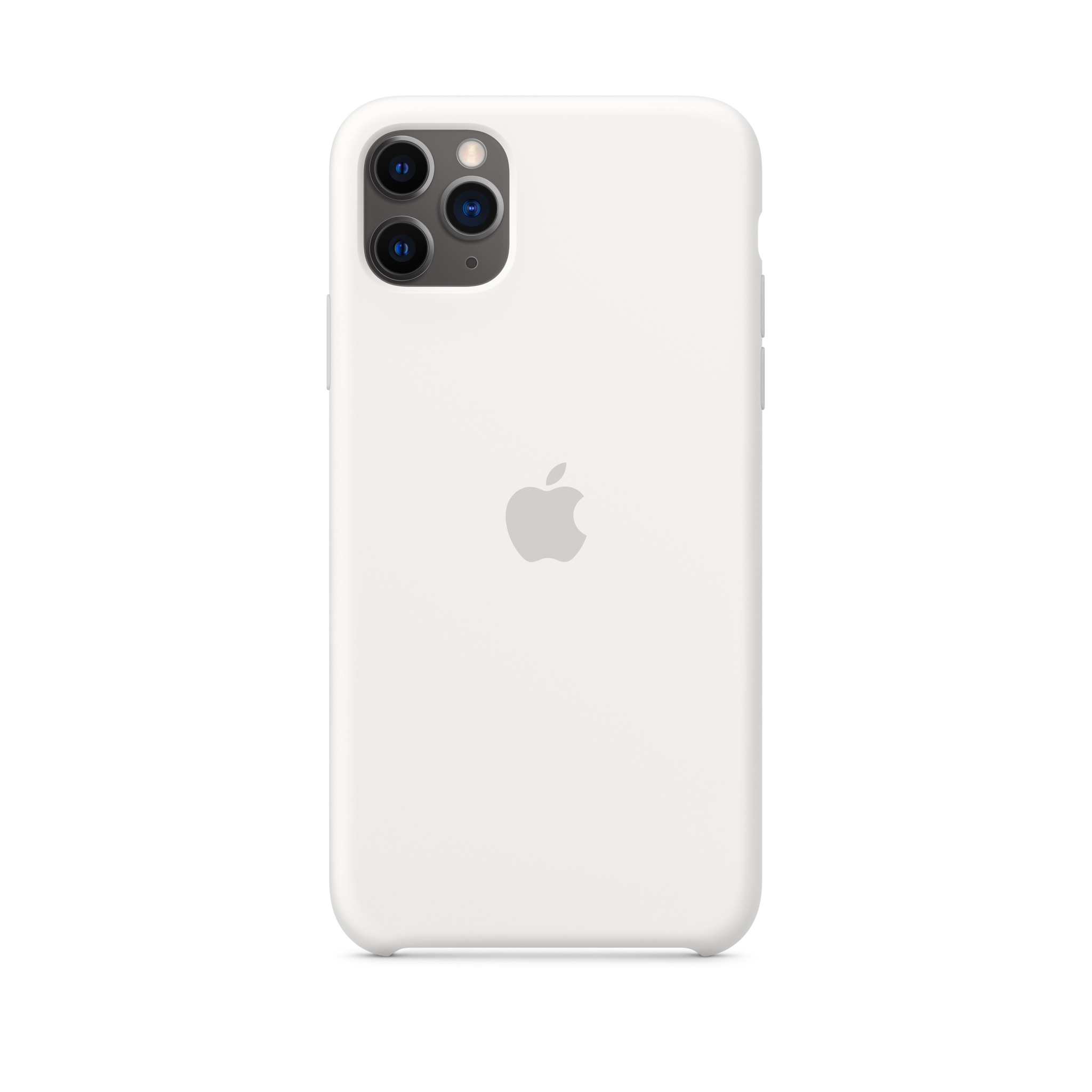 iPhone 11 Pro Max Silicone Case — White