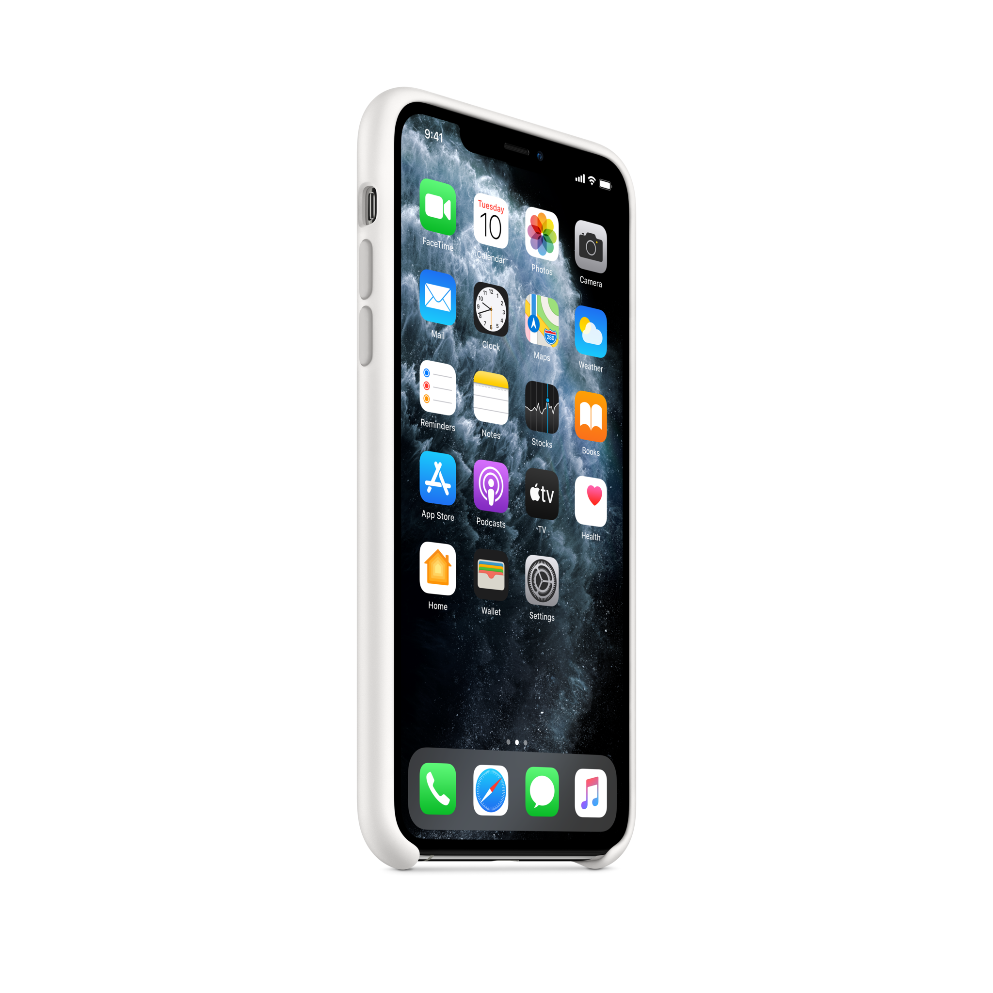 iPhone 11 Pro Max Silicone Case — White