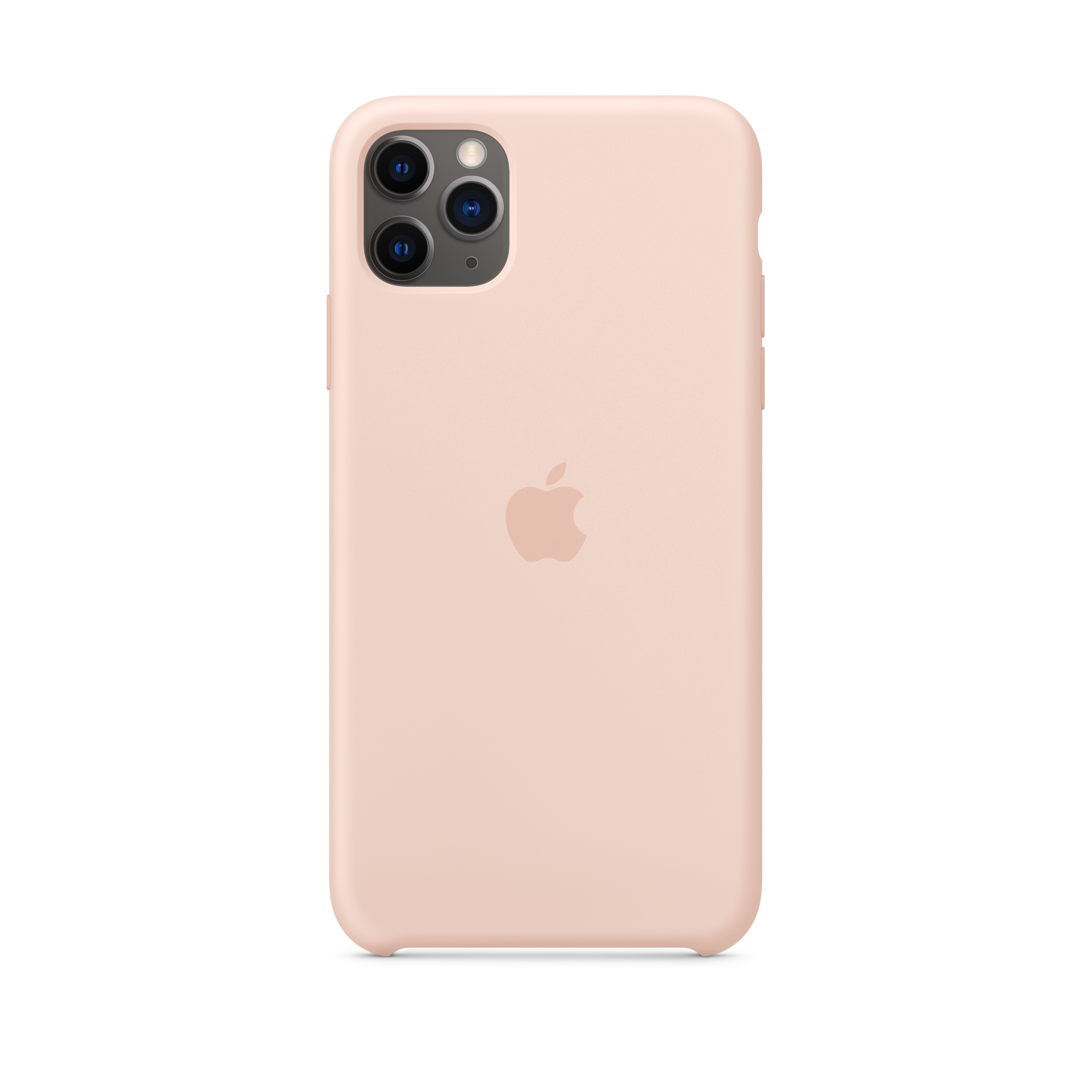 iPhone 11 Pro Max Silicone Case — Pink Sand