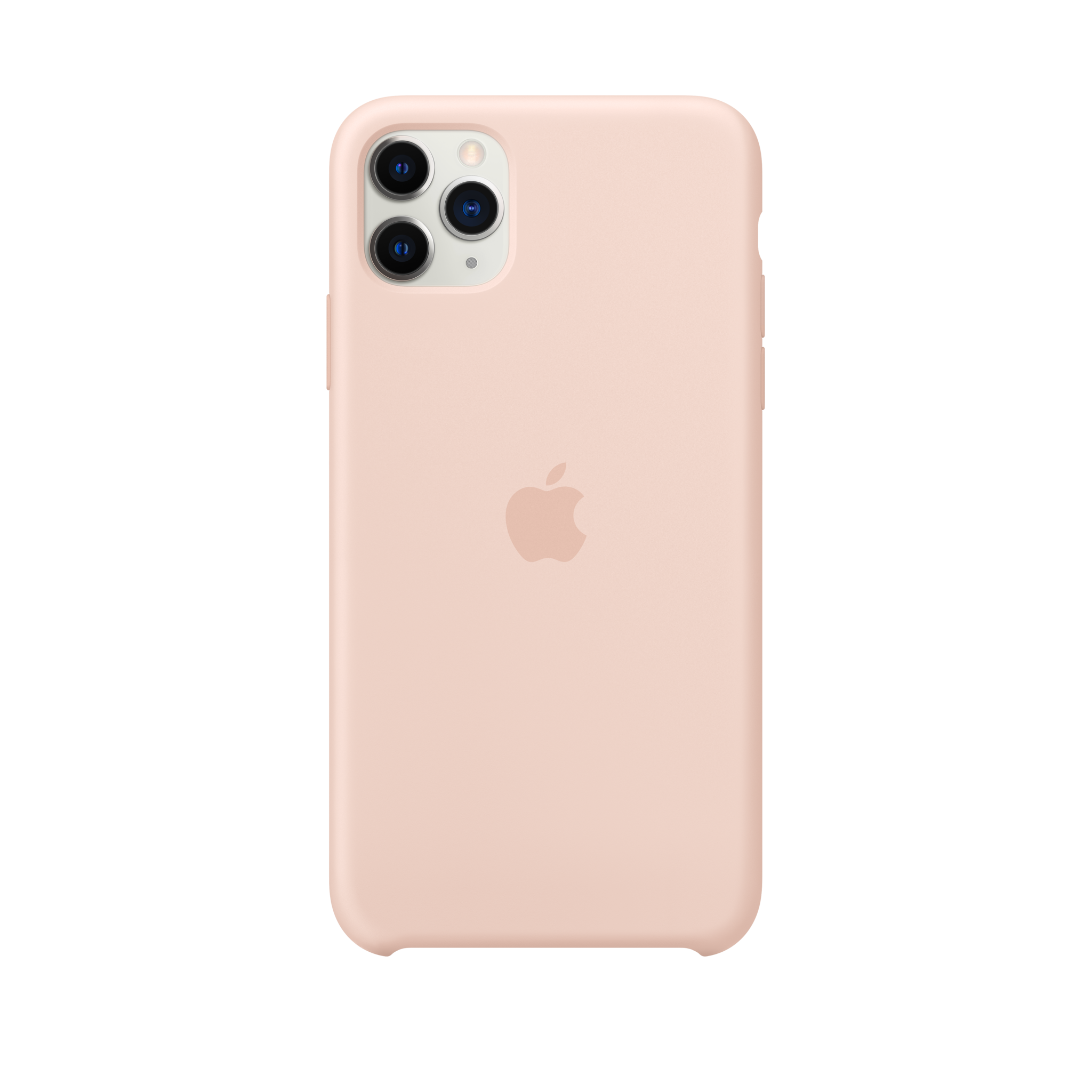 iPhone 11 Pro Max Silicone Case — Pink Sand