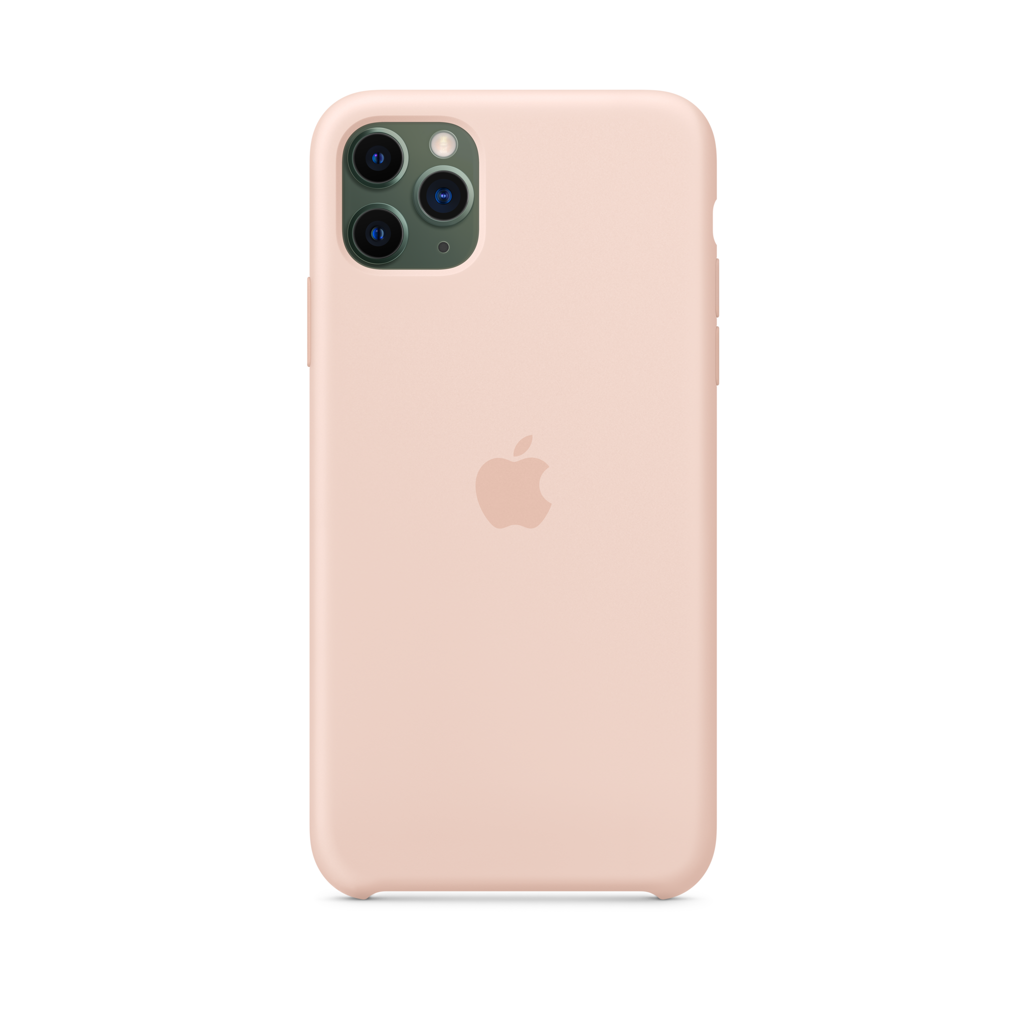 iPhone 11 Pro Max Silicone Case — Pink Sand