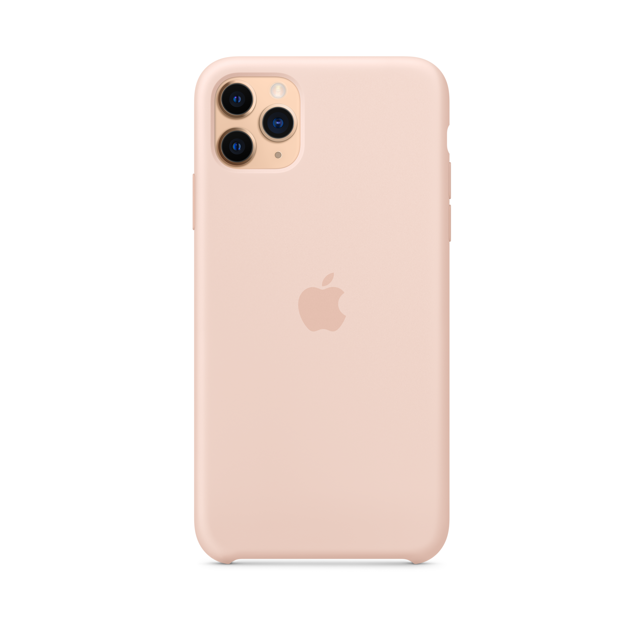 iPhone 11 Pro Max Silicone Case — Pink Sand