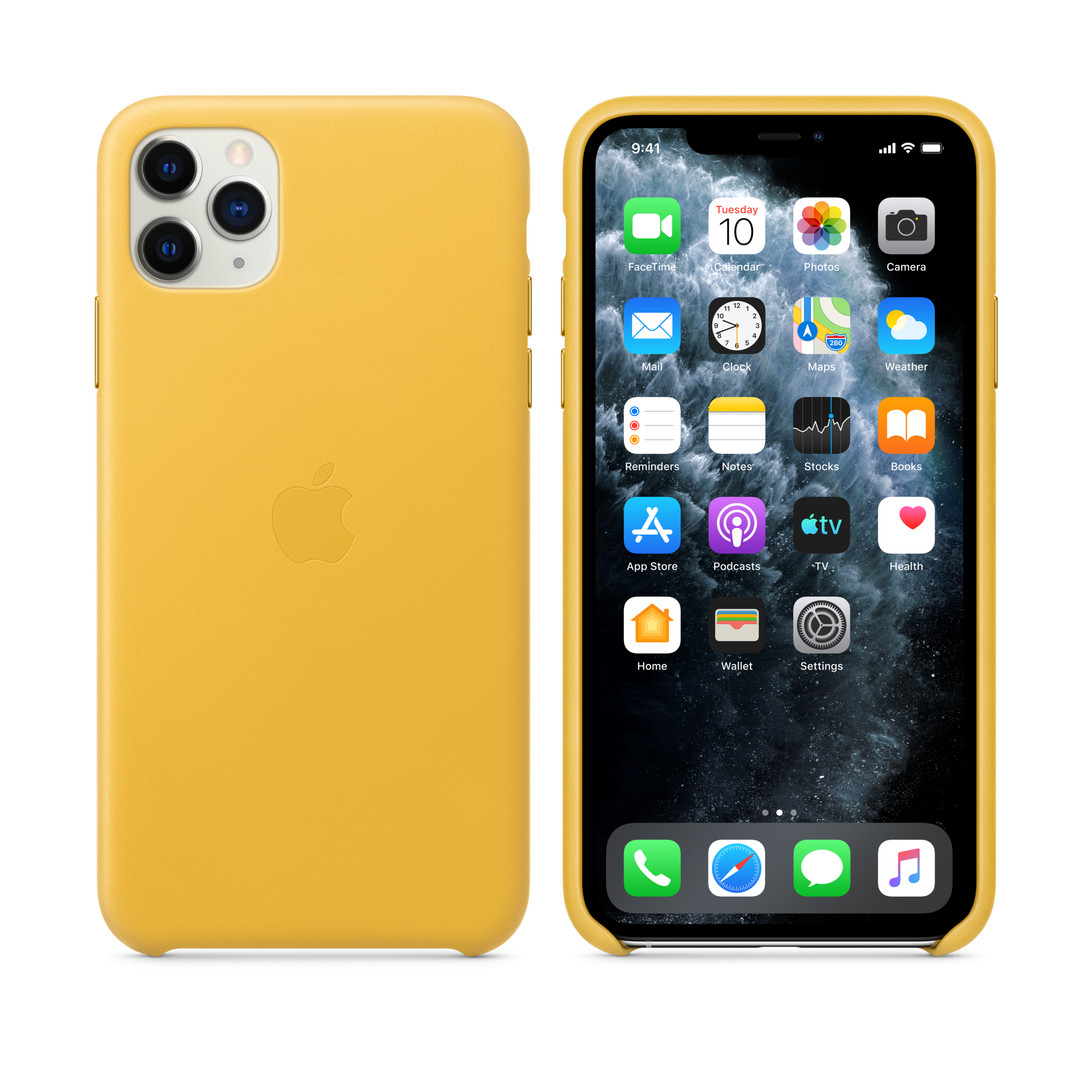 iPhone 11 Pro Max Leather Case — Meyer Lemon