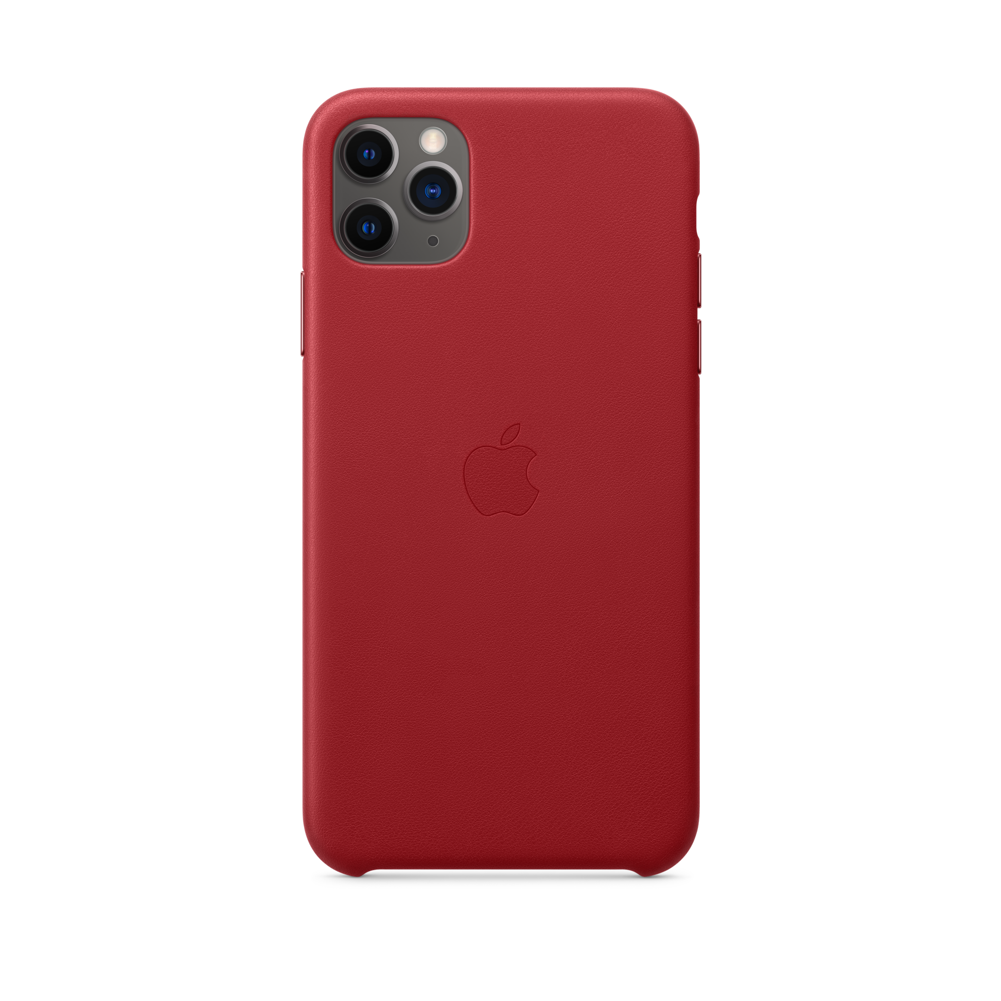 iPhone 11 Pro Max Leather Case — PRODUCT(RED)