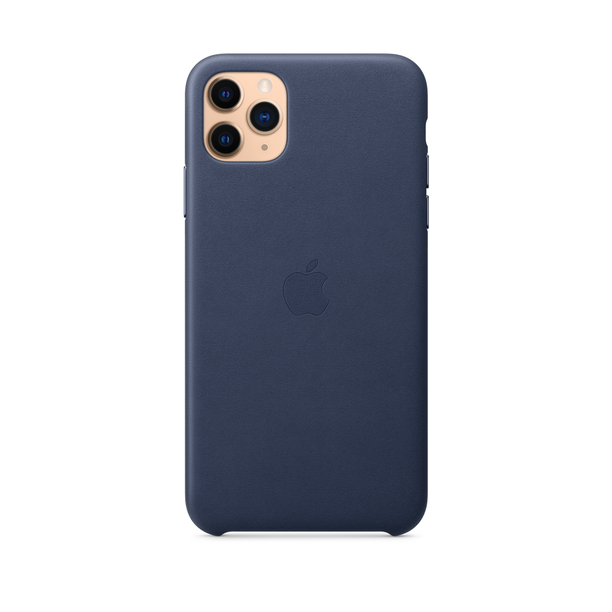 iPhone 11 Pro Max Leather Case — Midnight Blue