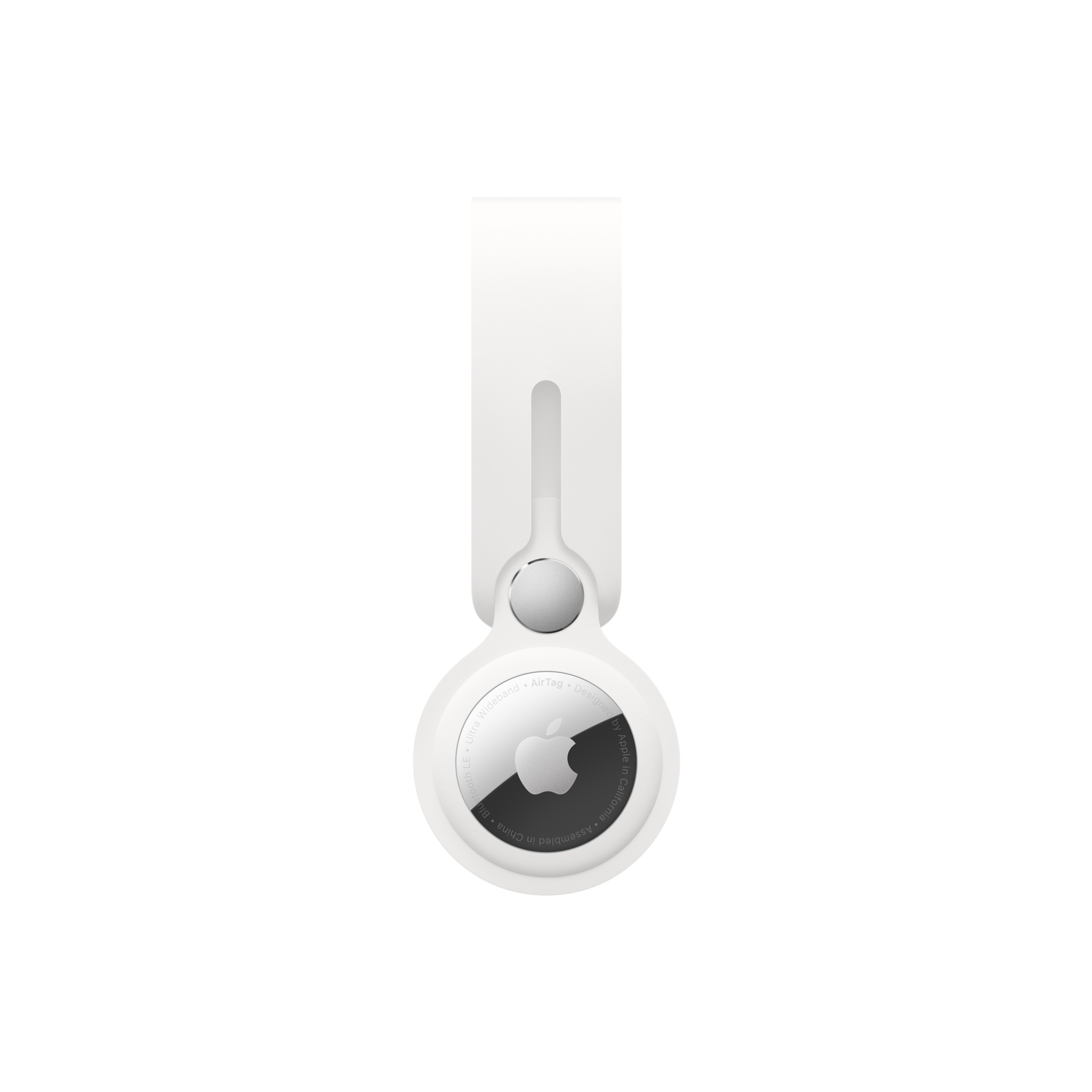 AirTag Silicone Loop — White