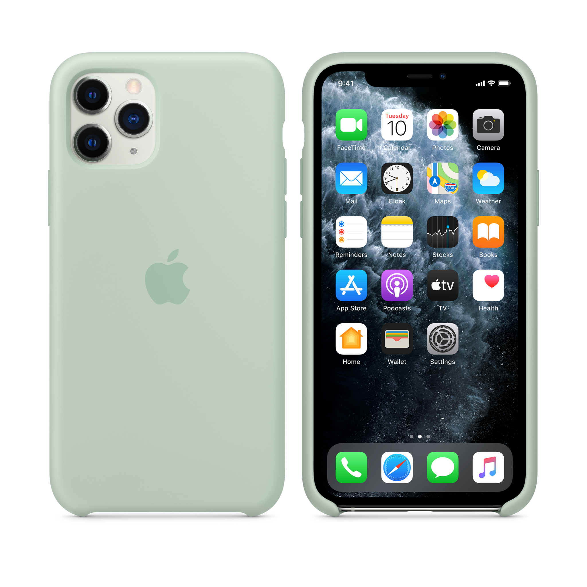 iPhone 11 Pro Silicone Case — Beryl