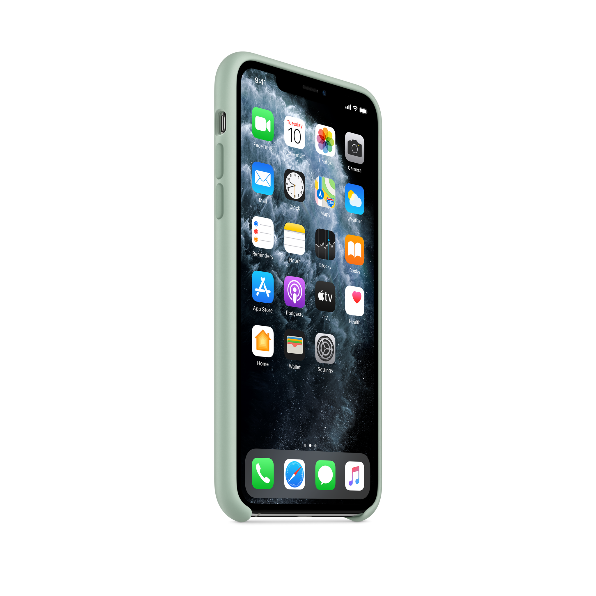 iPhone 11 Pro Max Silicone Case — Beryl
