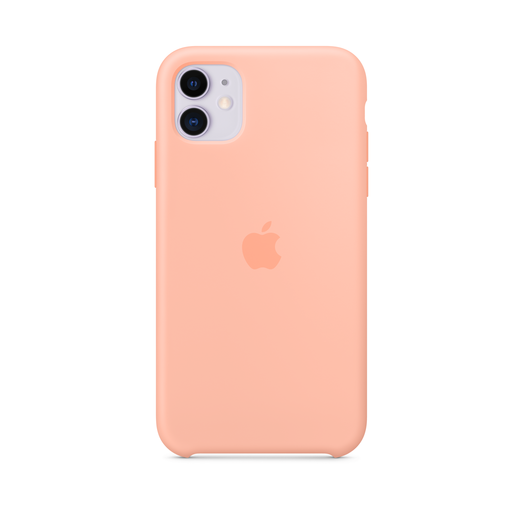 iPhone 11 Silicone Case — Grapefruit