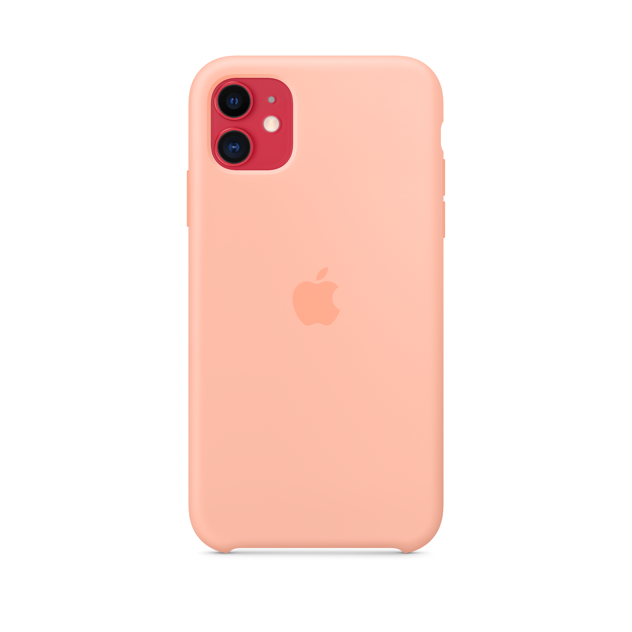 iPhone 11 Silicone Case — Grapefruit