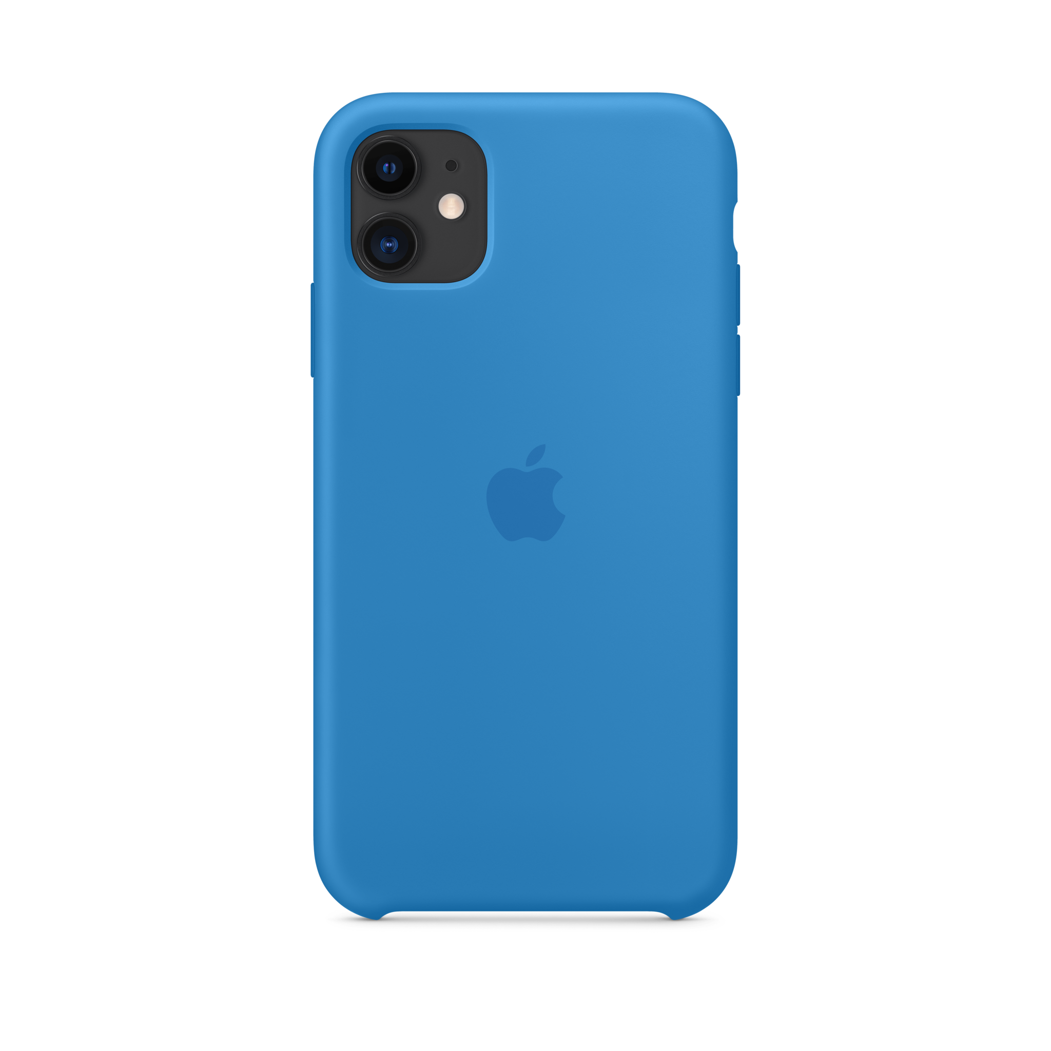 iPhone 11 Silicone Case — Surf Blue