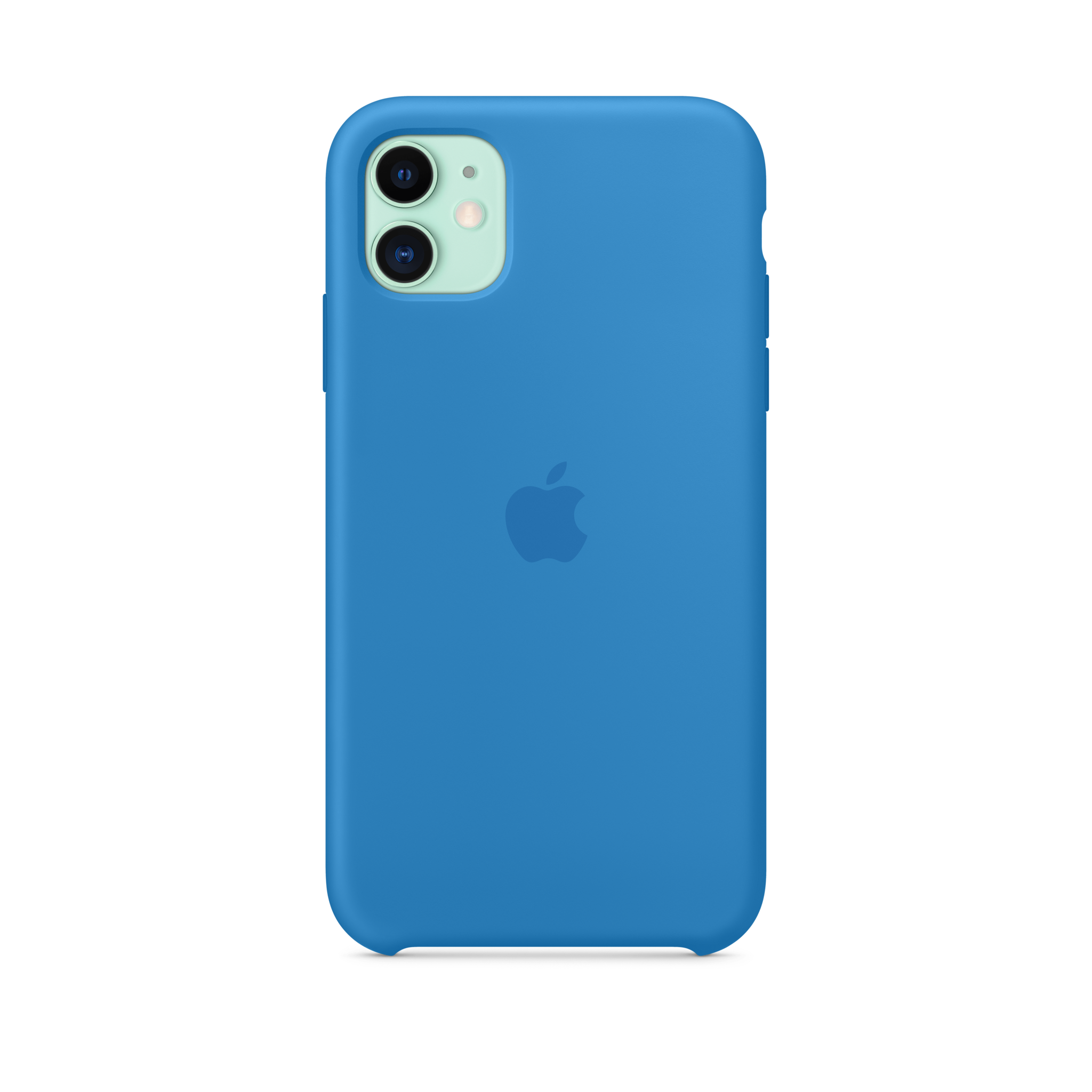 iPhone 11 Silicone Case — Surf Blue