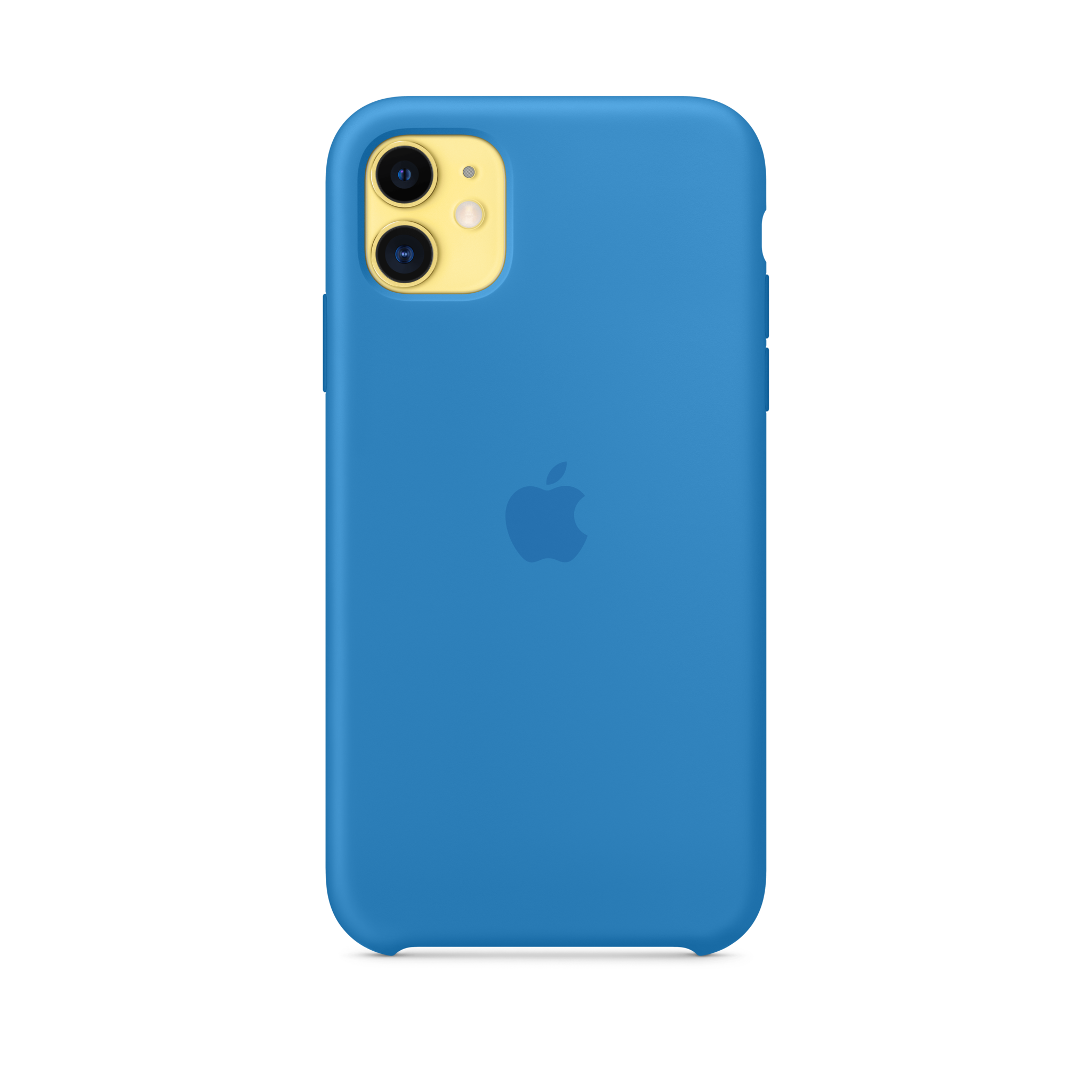 iPhone 11 Silicone Case — Surf Blue
